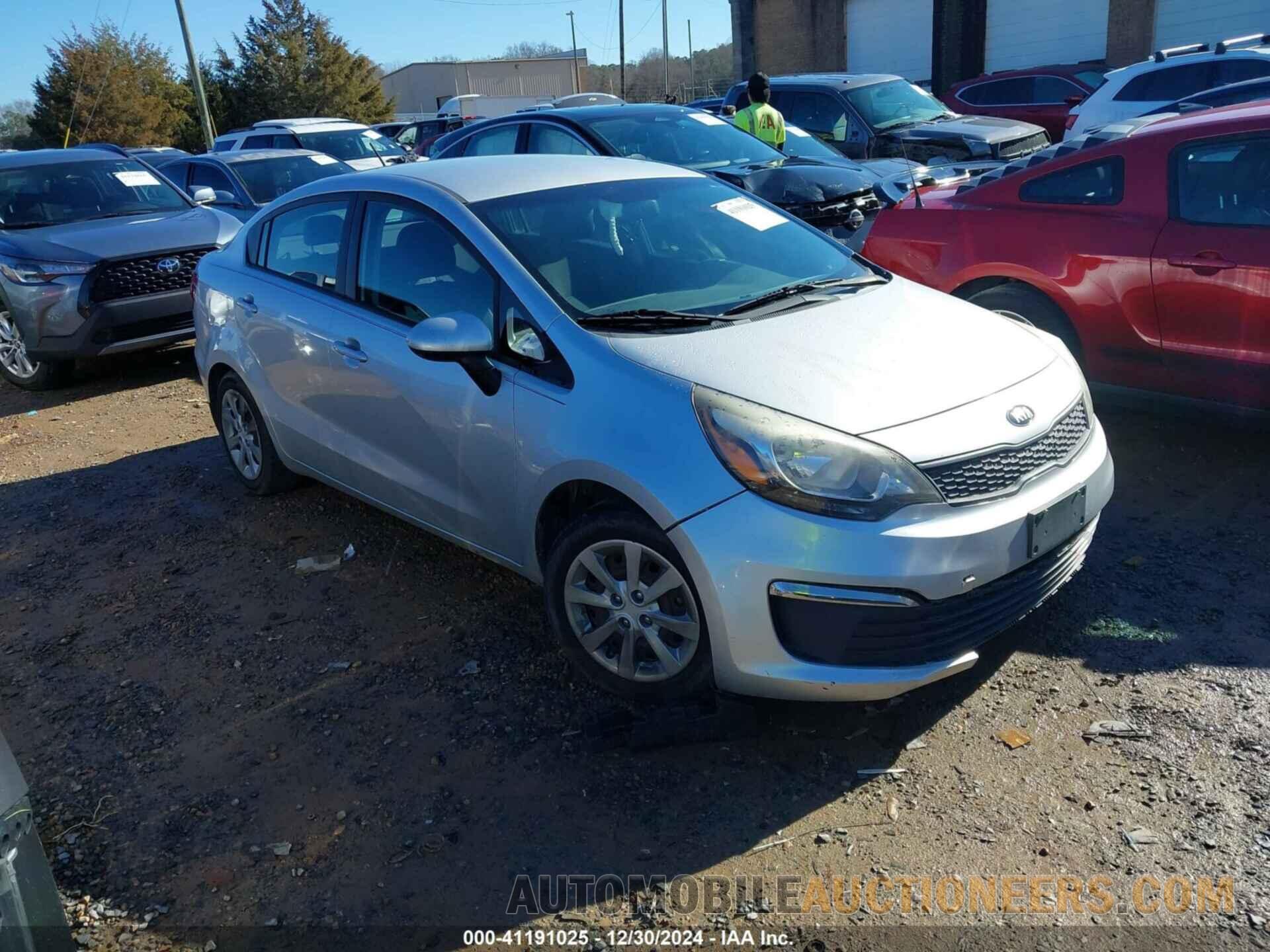 KNADM4A3XG6639920 KIA RIO 2016