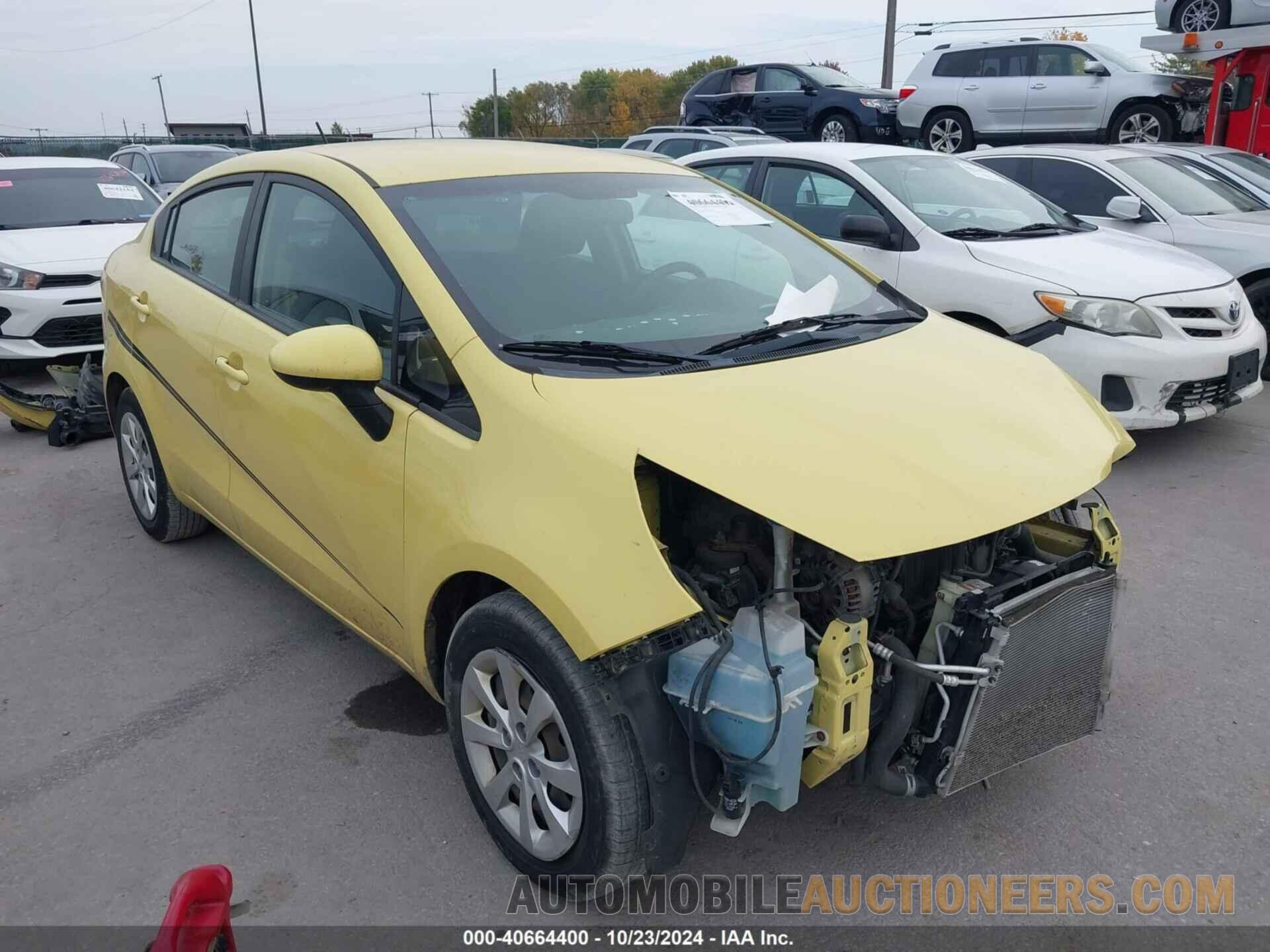 KNADM4A3XG6676885 KIA RIO 2016