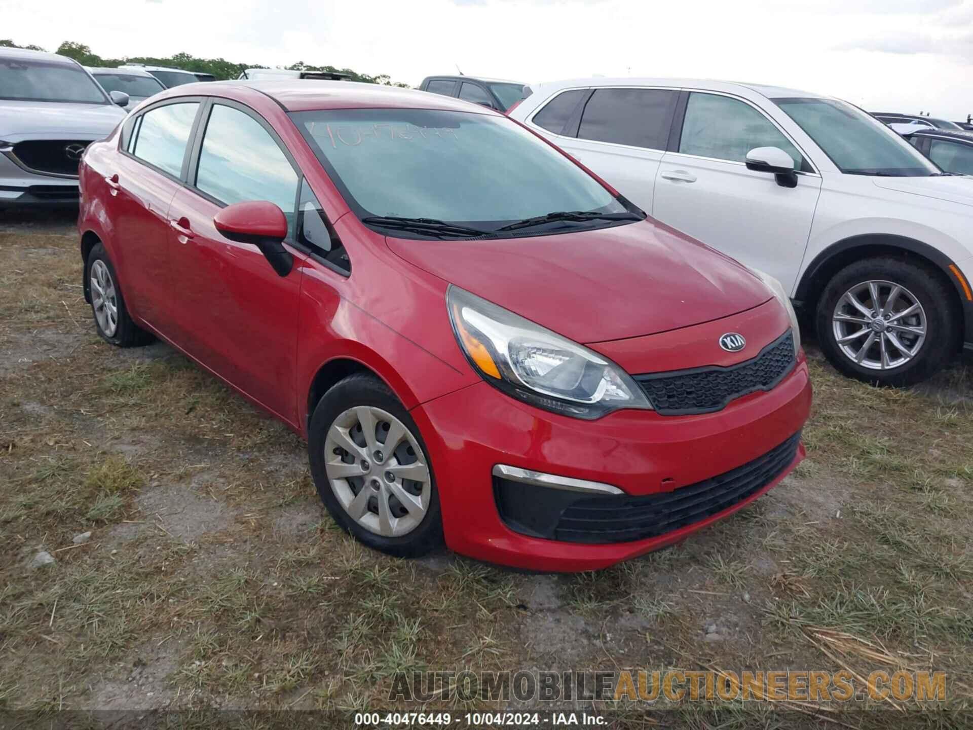 KNADM4A3XH6012359 KIA RIO 2017