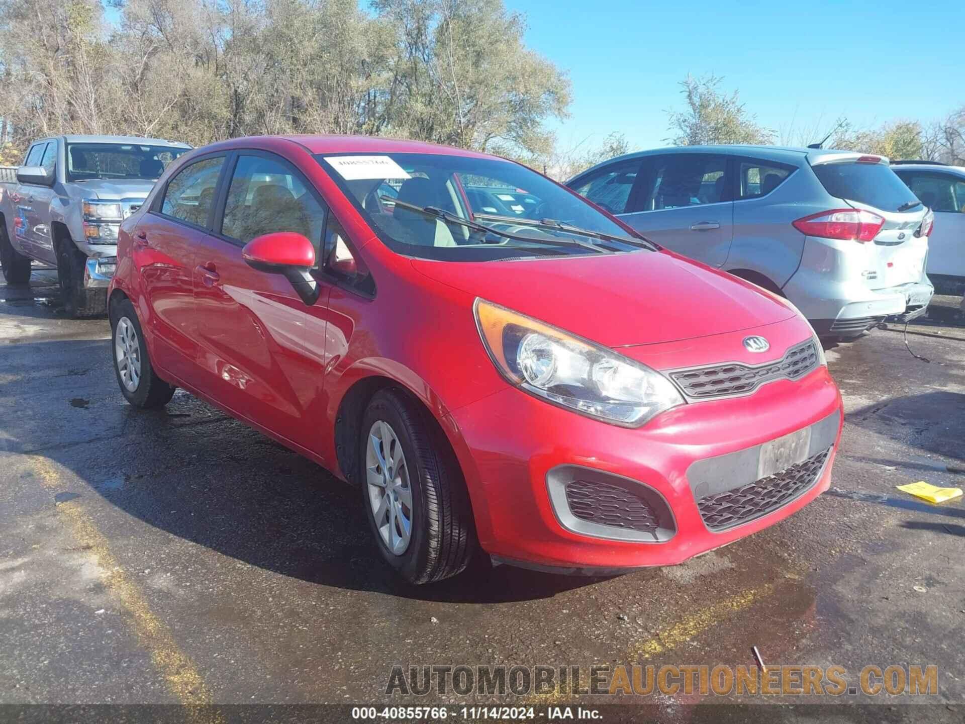 KNADM5A30D6164635 KIA RIO 2013