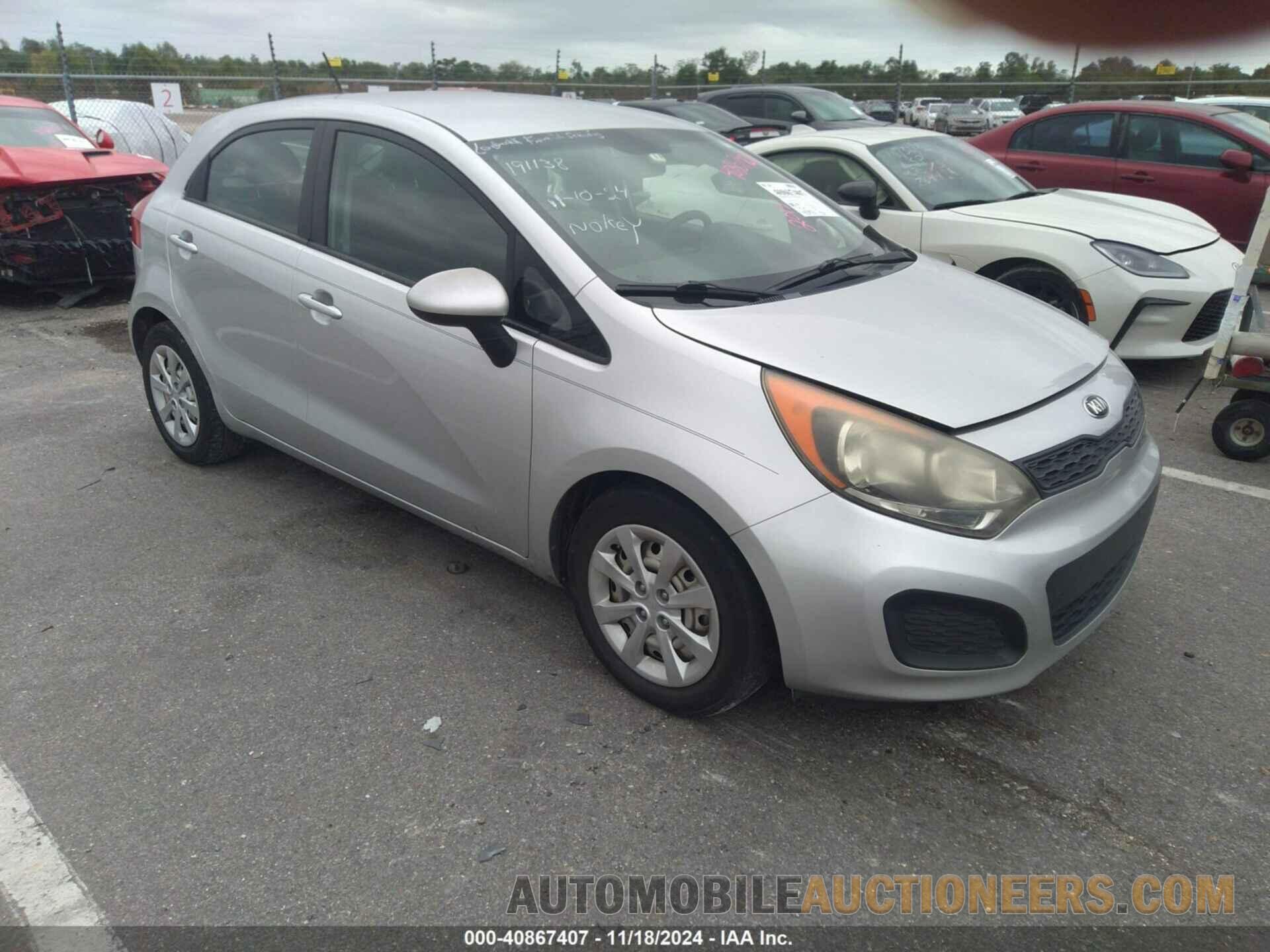 KNADM5A30D6191138 KIA RIO 2013