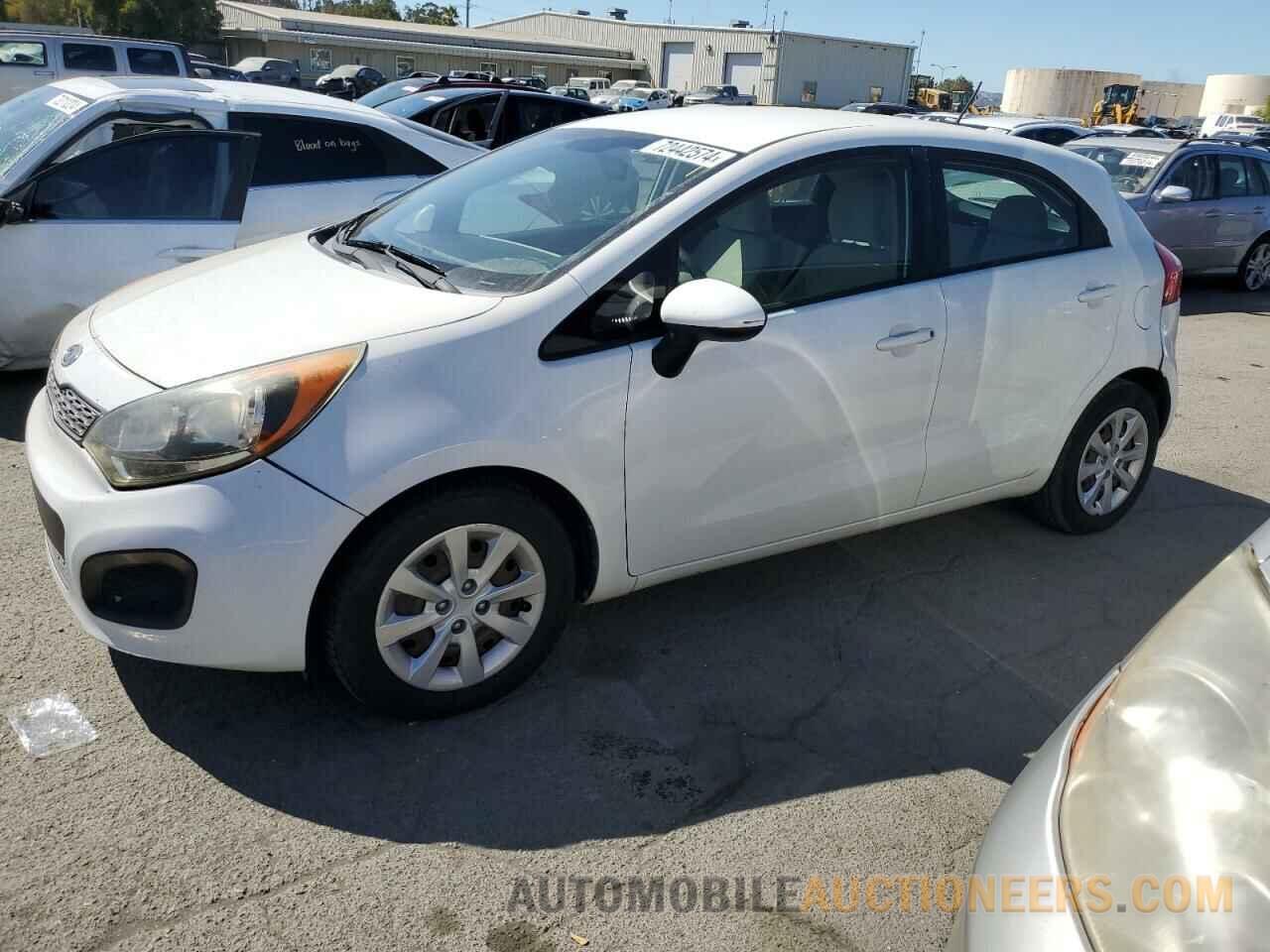 KNADM5A32D6110043 KIA RIO 2013