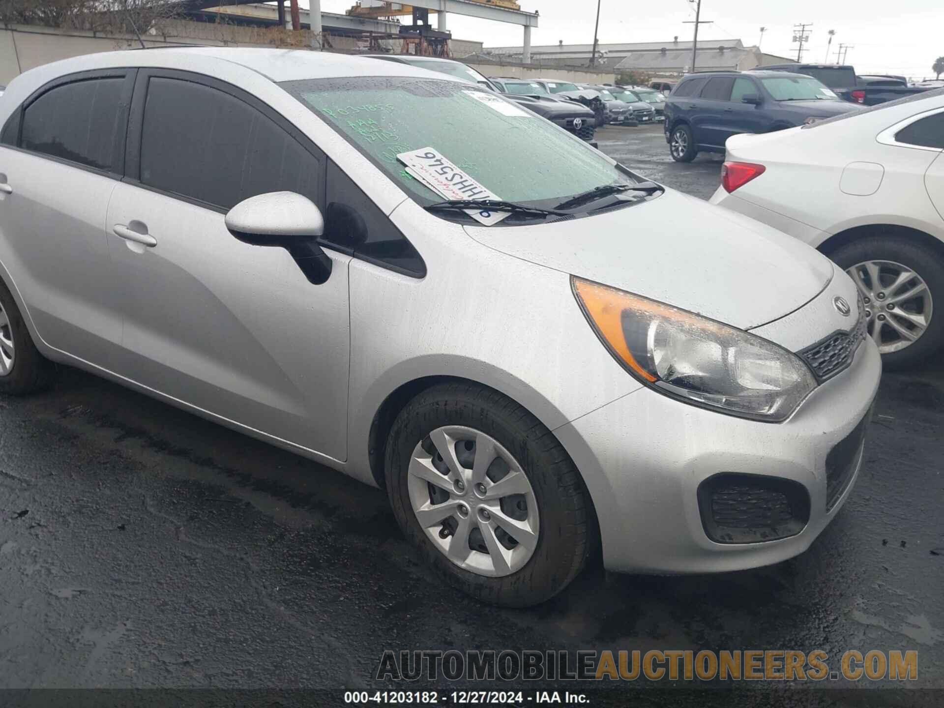 KNADM5A33E6406657 KIA RIO 2014