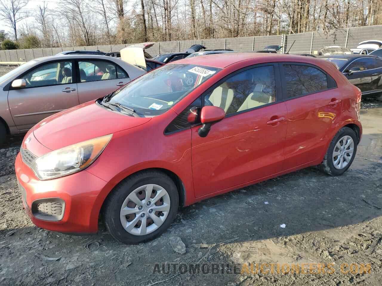 KNADM5A34C6015210 KIA RIO 2012