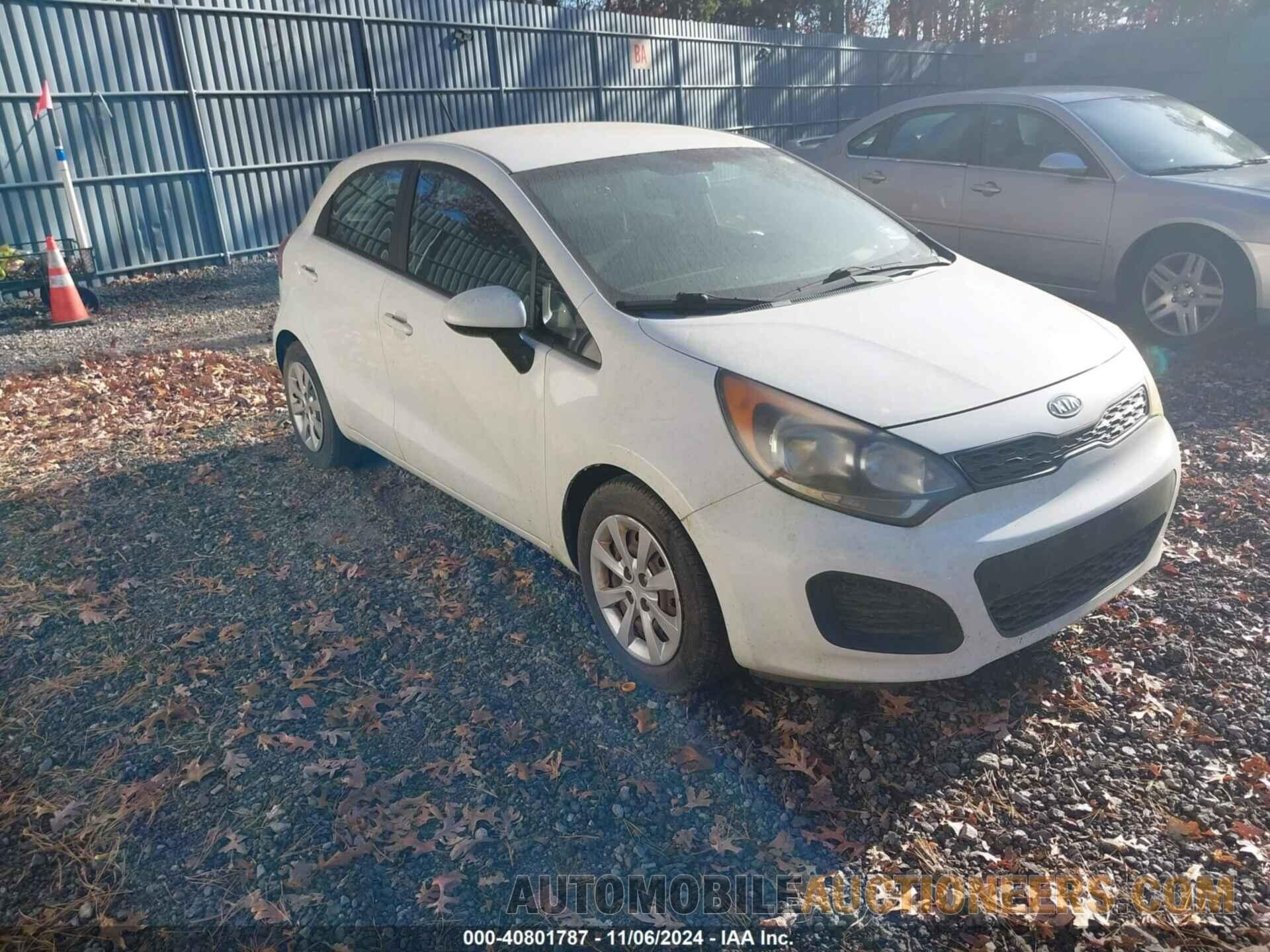 KNADM5A36C6026757 KIA RIO5 2012