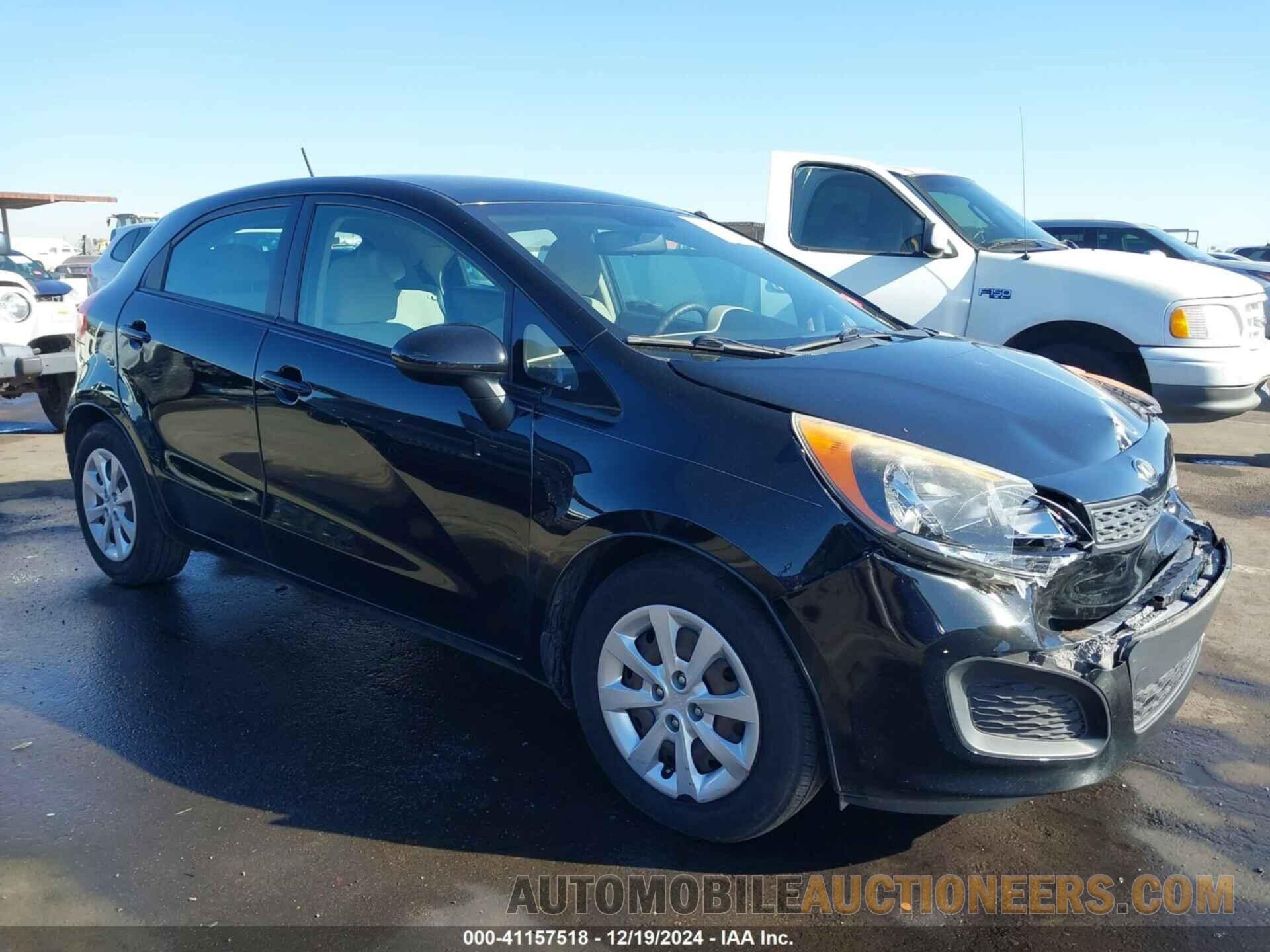 KNADM5A36D6235546 KIA RIO 2013