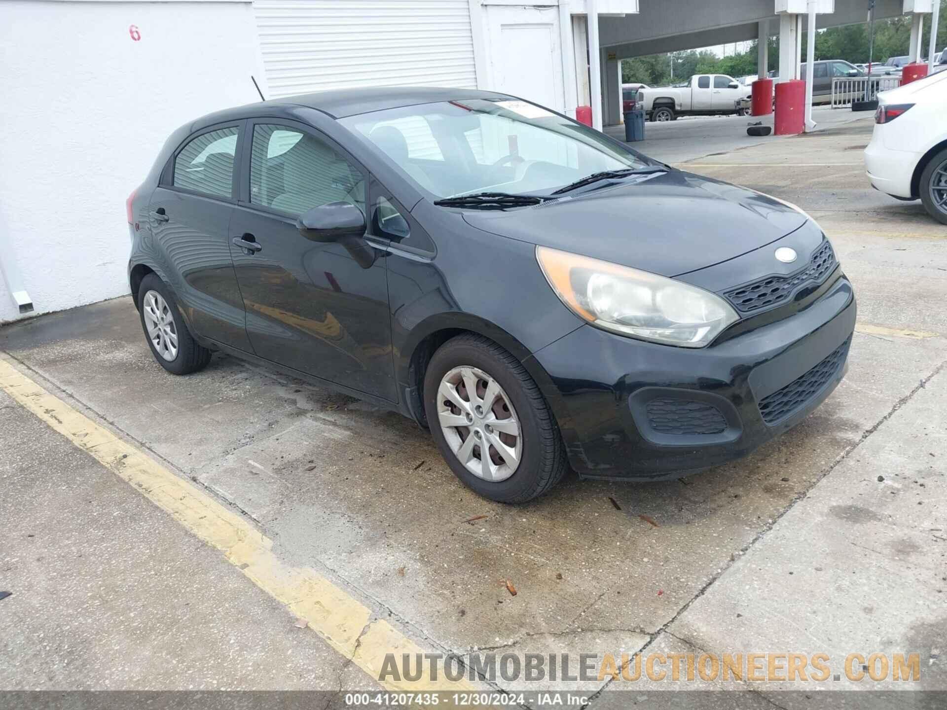 KNADM5A36D6245588 KIA RIO 2013