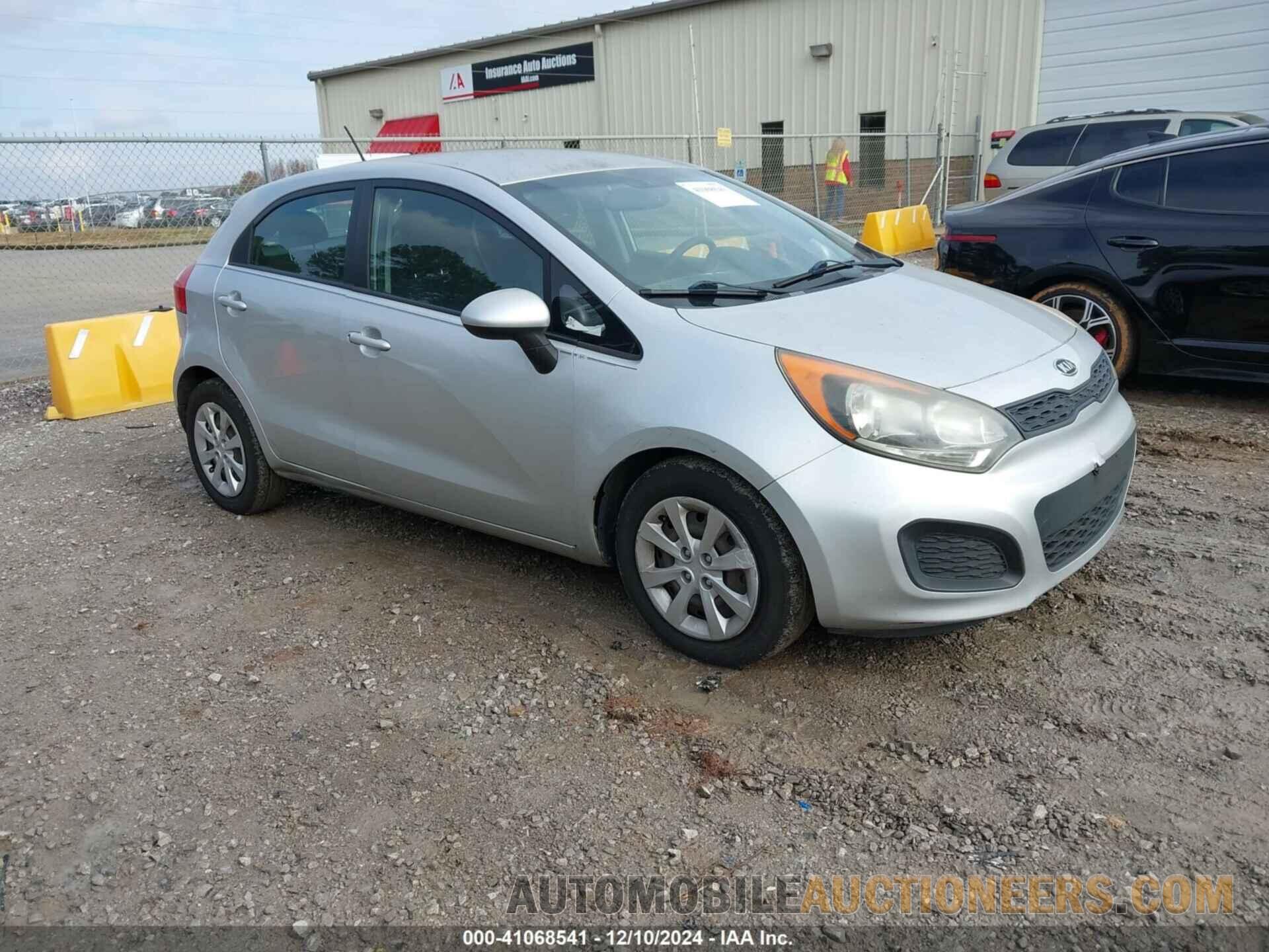 KNADM5A38C6069111 KIA RIO5 2012