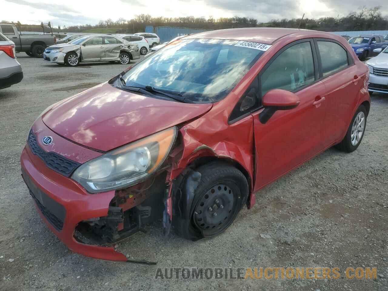 KNADM5A39C6013680 KIA RIO 2012