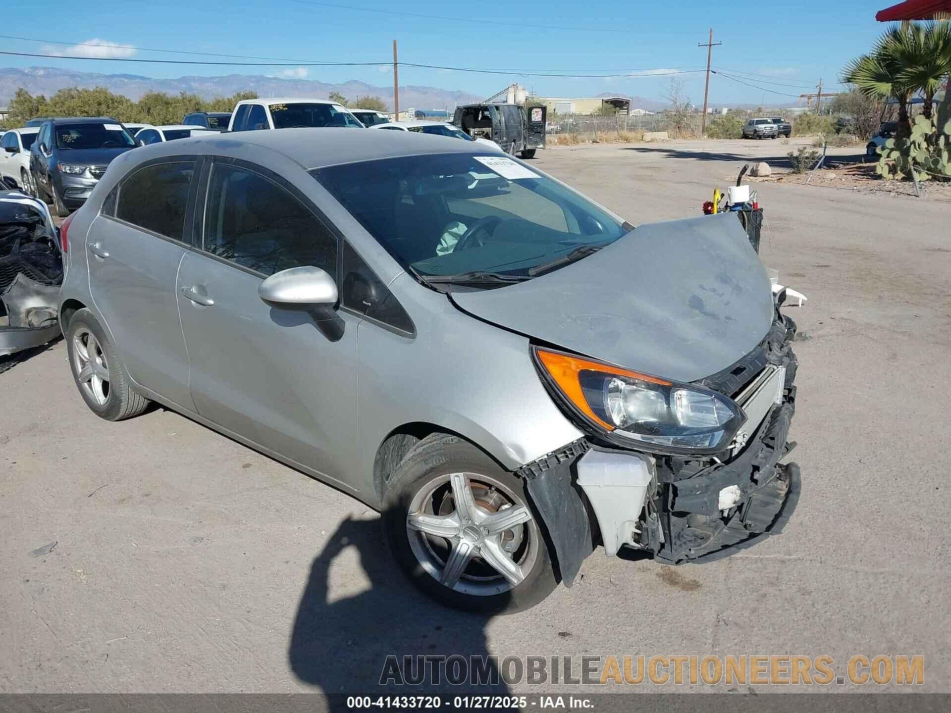 KNADM5A39C6081297 KIA RIO5 2012