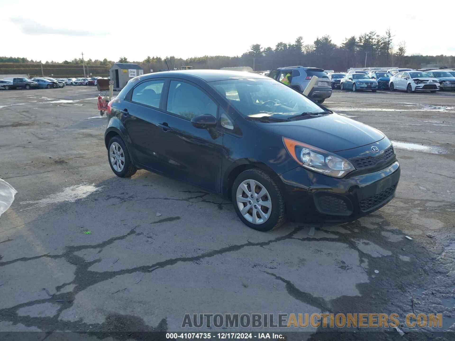 KNADM5A3XC6015292 KIA RIO5 2012