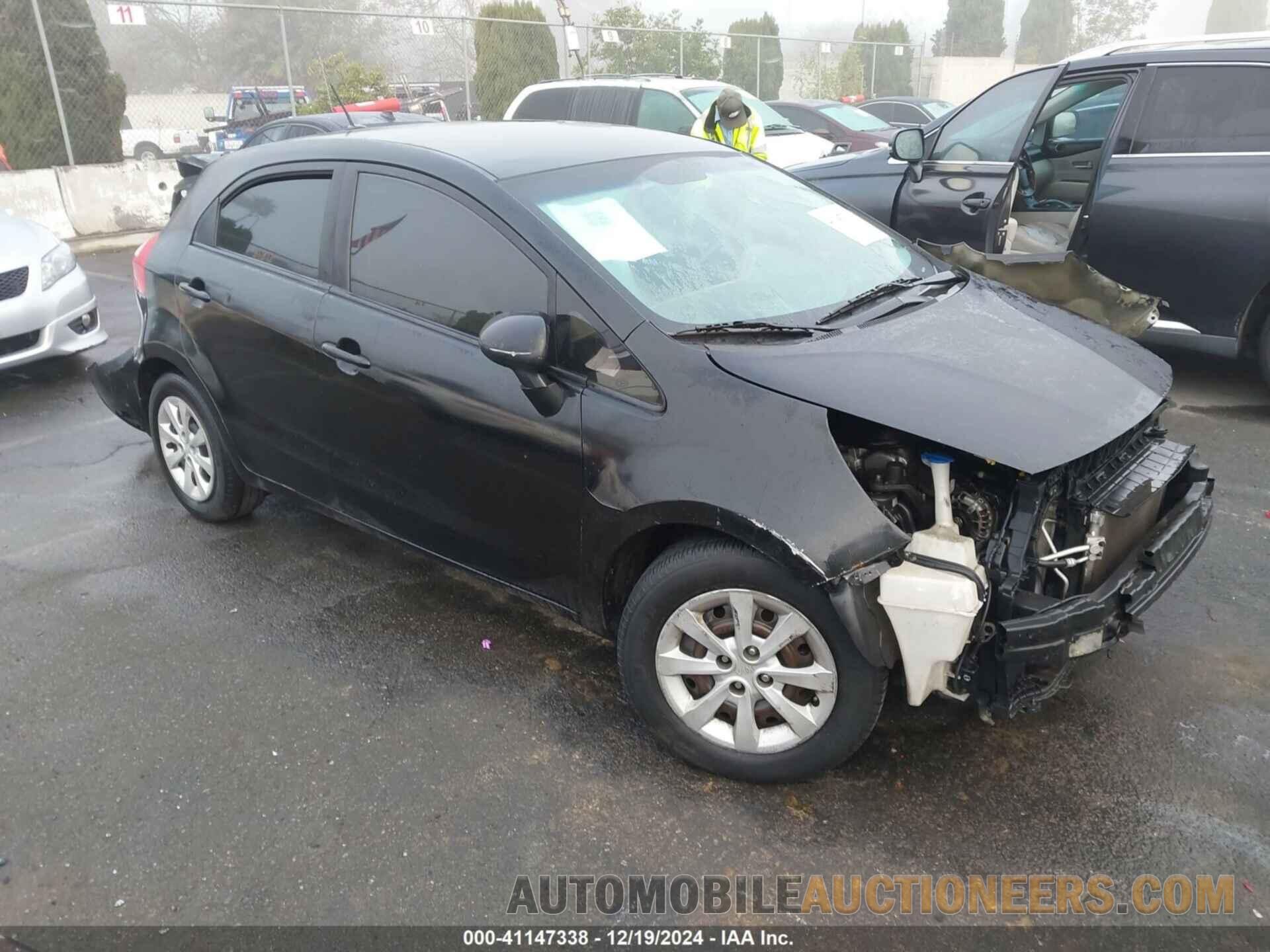 KNADM5A3XD6197724 KIA RIO 2013