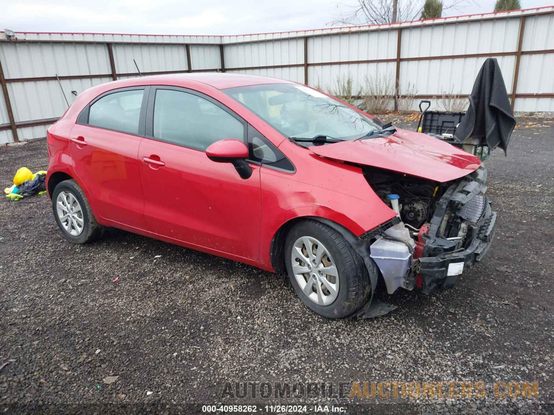 KNADM5A3XF6427734 KIA RIO 2015