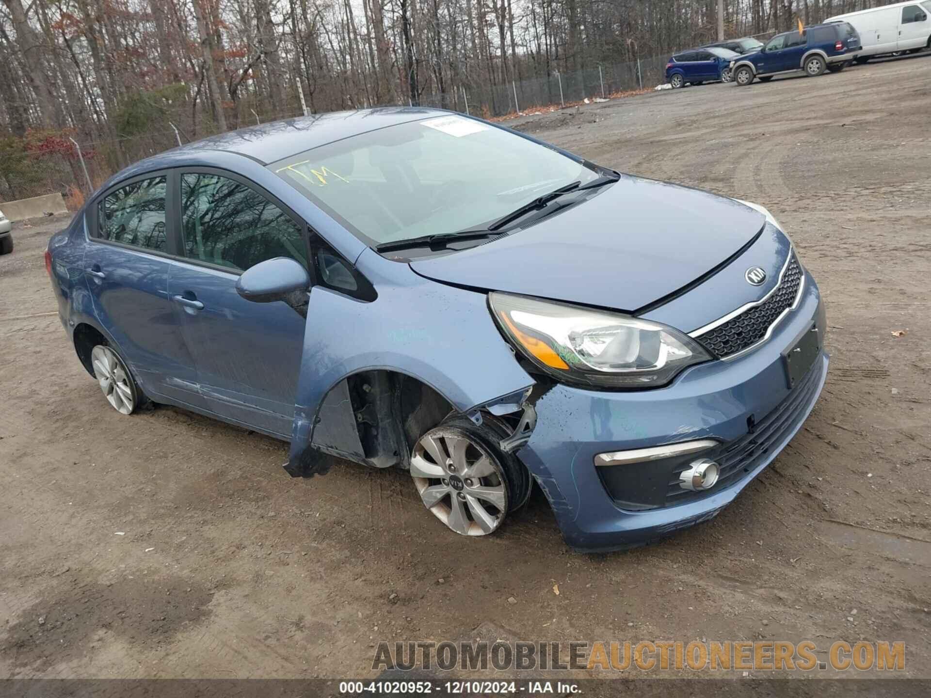 KNADN4A31H6007998 KIA RIO 2017