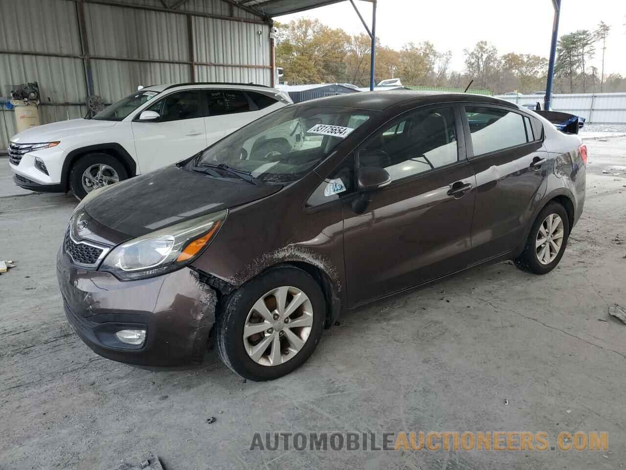 KNADN4A32C6064185 KIA RIO 2012