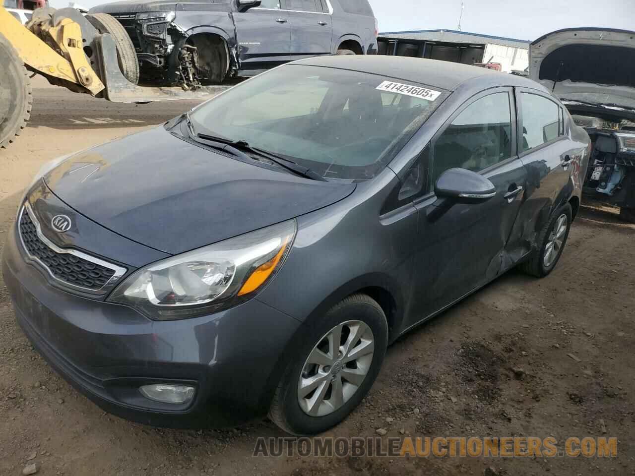 KNADN4A34C6091517 KIA RIO 2012