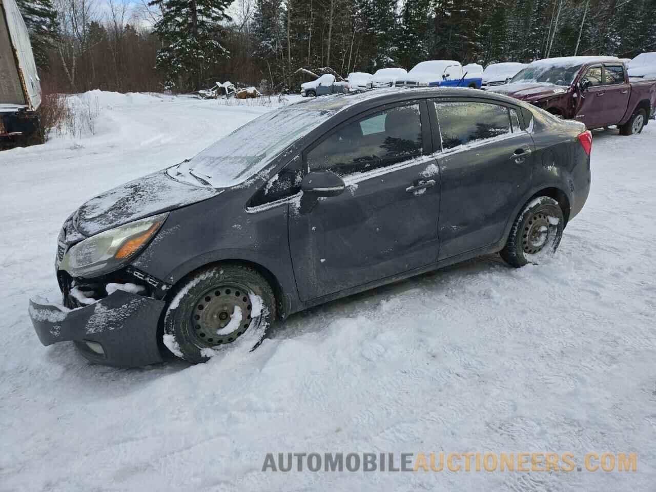 KNADN4A34D6218588 KIA RIO 2013