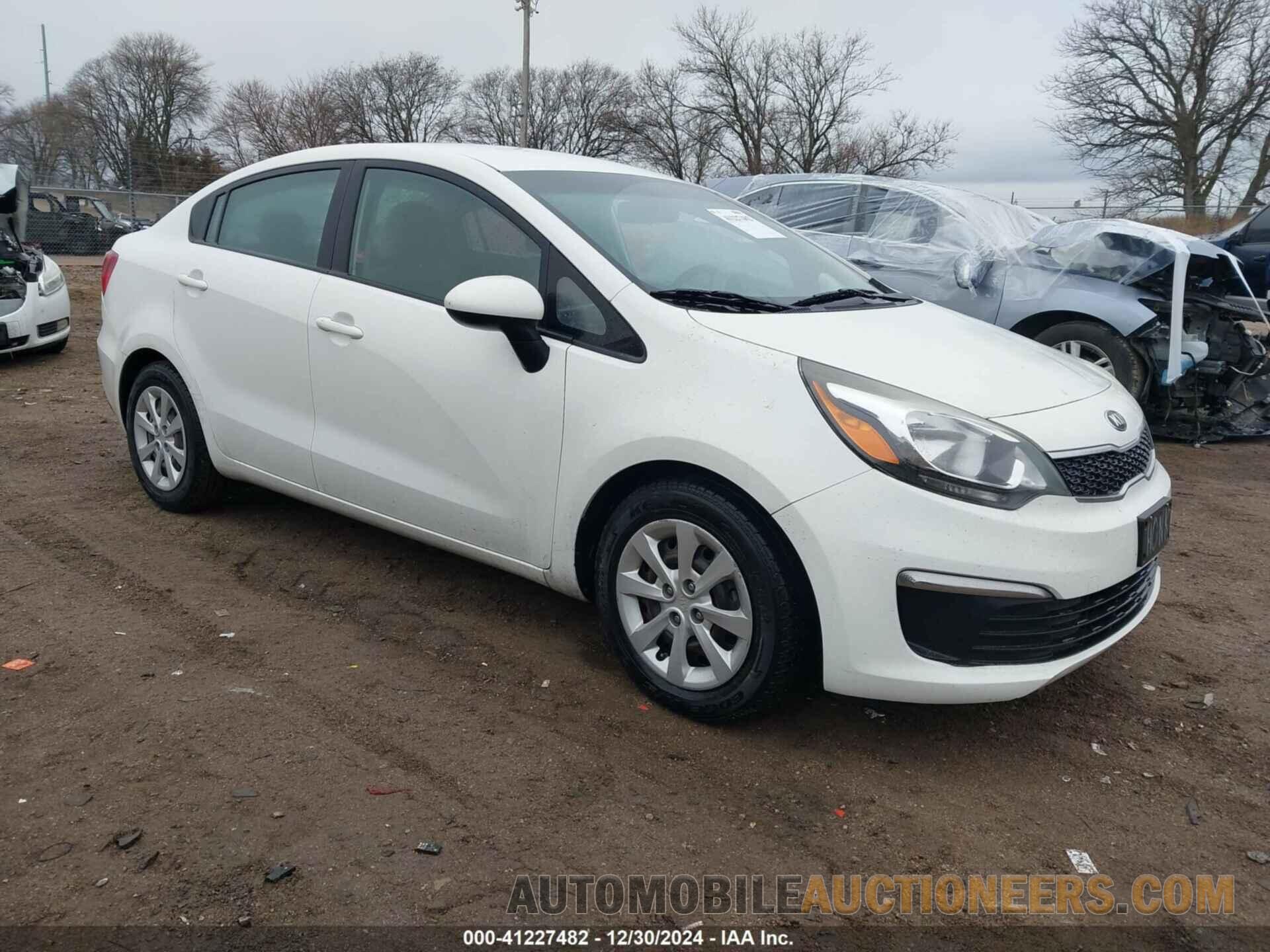 KNADN4A34H6071758 KIA RIO 2017