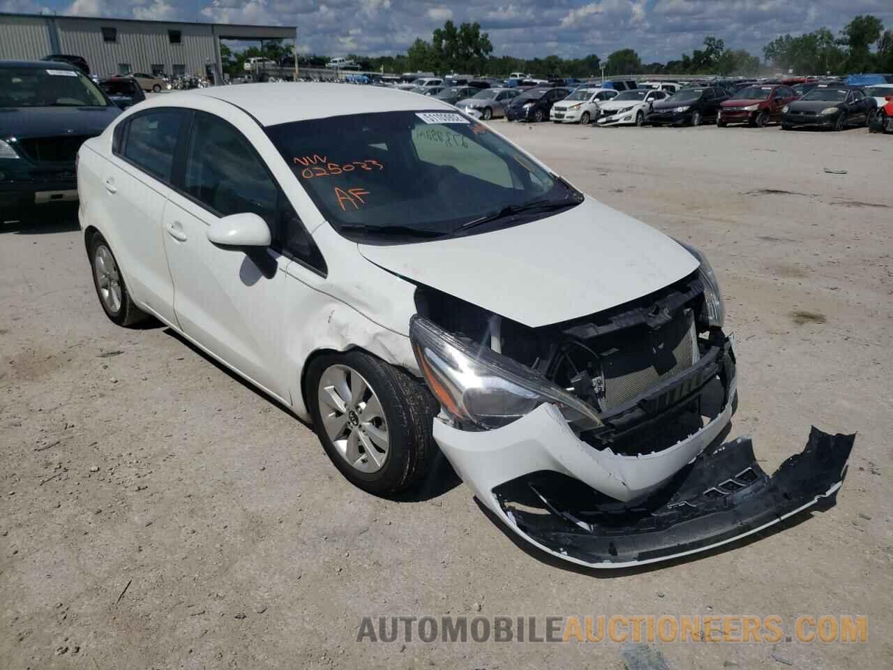 KNADN4A35H6025033 KIA RIO 2017