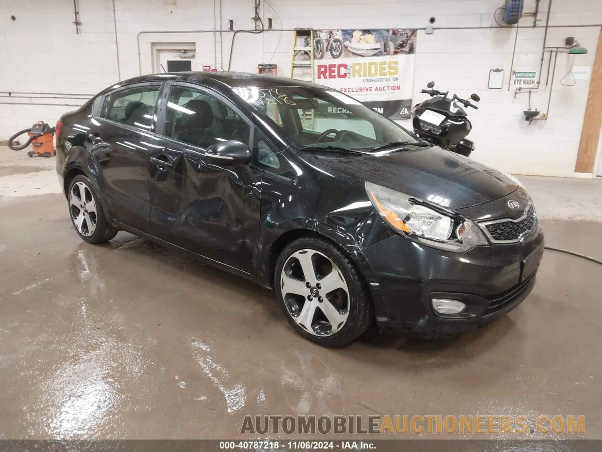 KNADN4A37C6045311 KIA RIO 2012