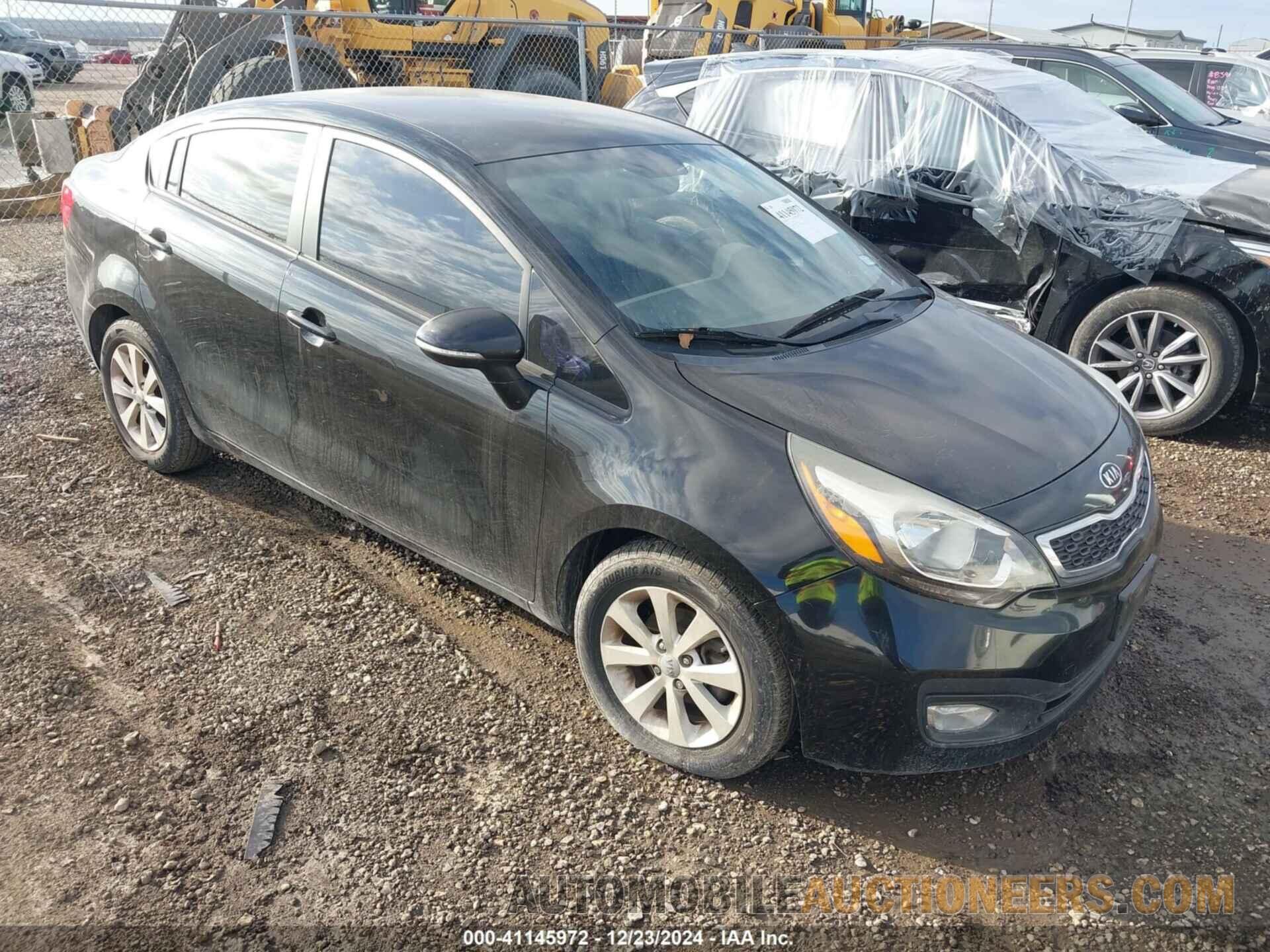 KNADN4A37C6075103 KIA RIO 2012