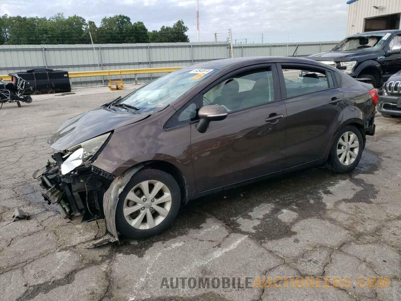 KNADN4A38D6239993 KIA RIO 2013