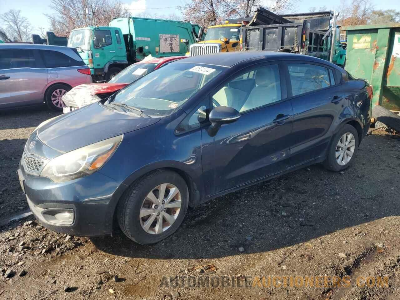 KNADN4A39C6056455 KIA RIO 2012