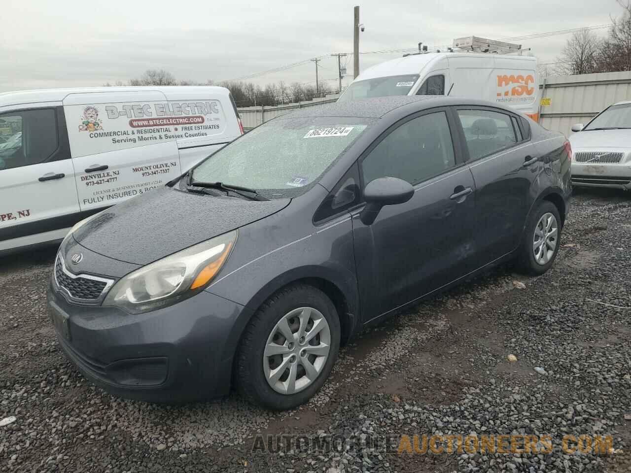 KNADN4A39D6147646 KIA RIO 2013