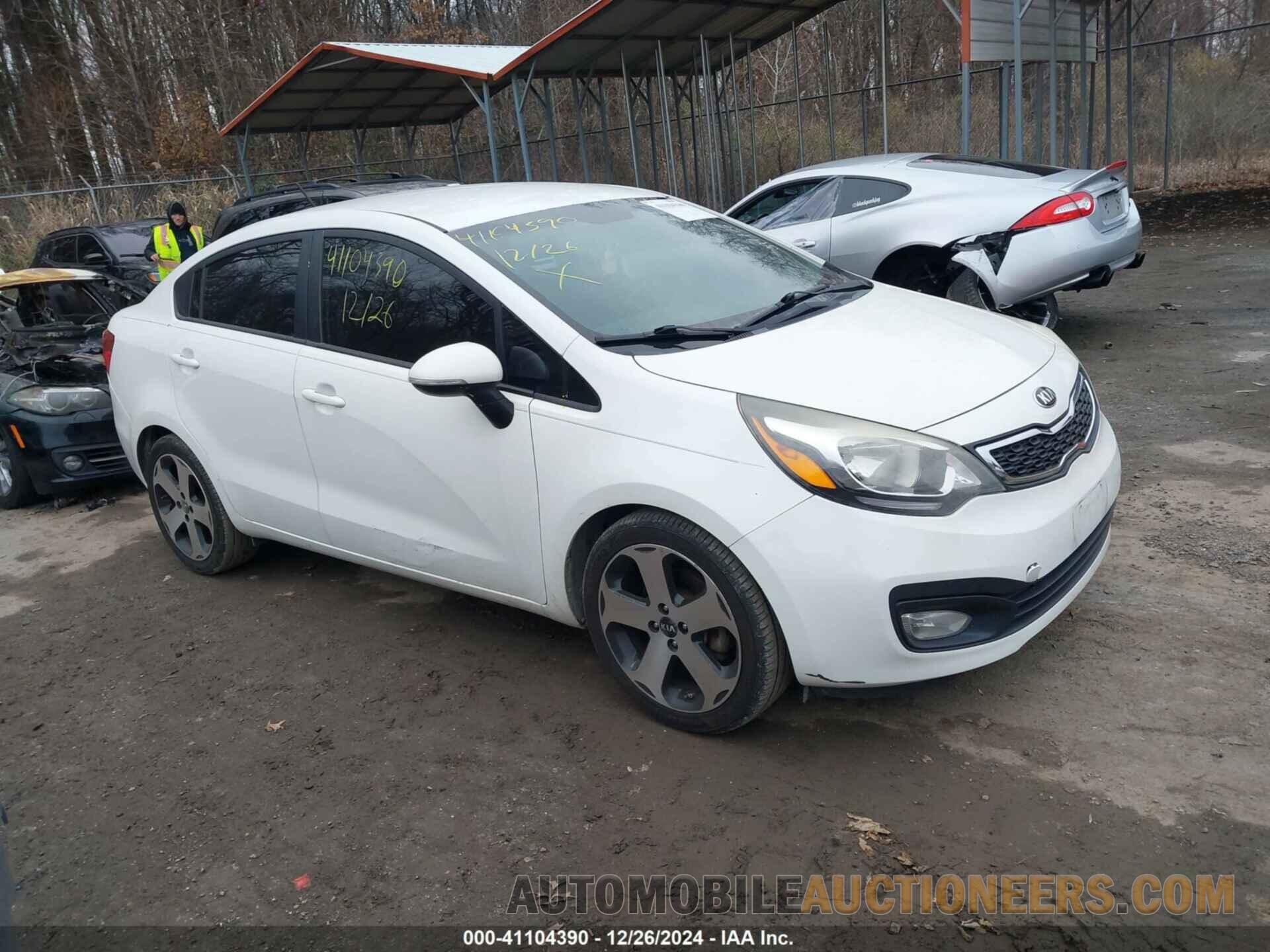 KNADN4A39E6397776 KIA RIO 2014