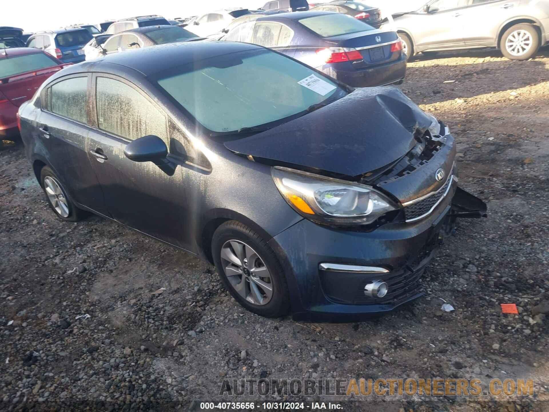 KNADN4A39H6007280 KIA RIO 2017