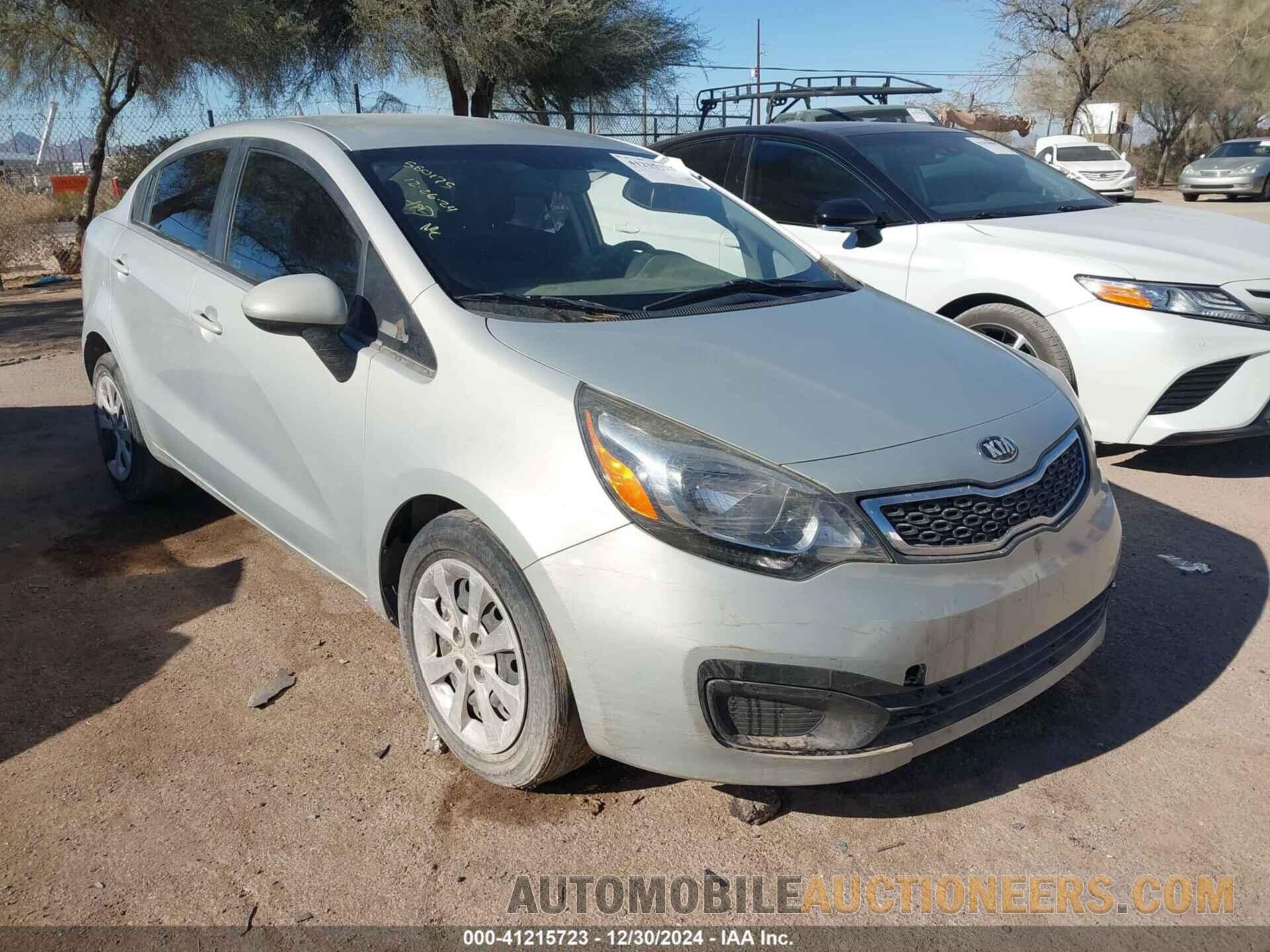 KNADN4A3XD6193504 KIA RIO 2013