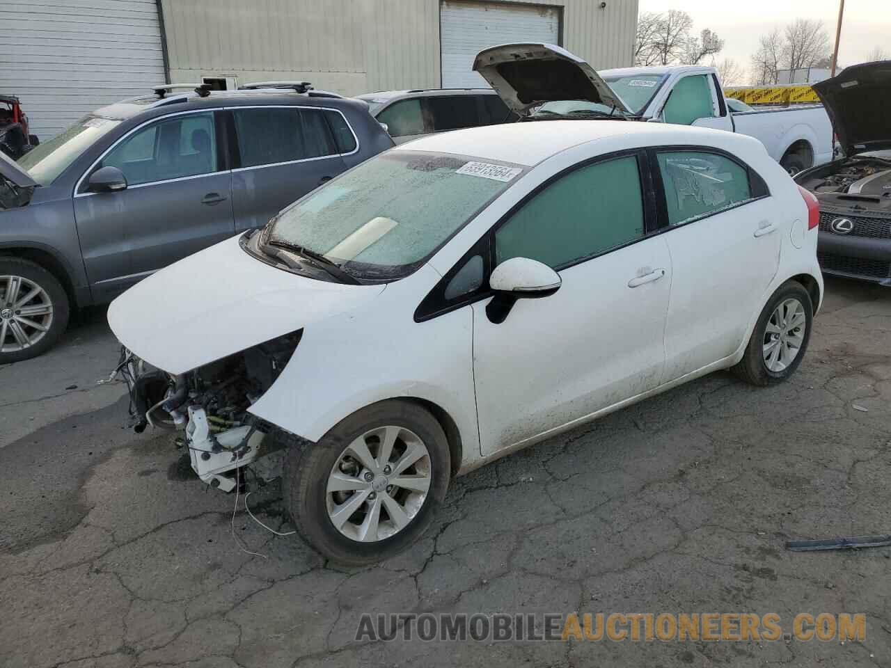 KNADN5A31D6300977 KIA RIO 2013