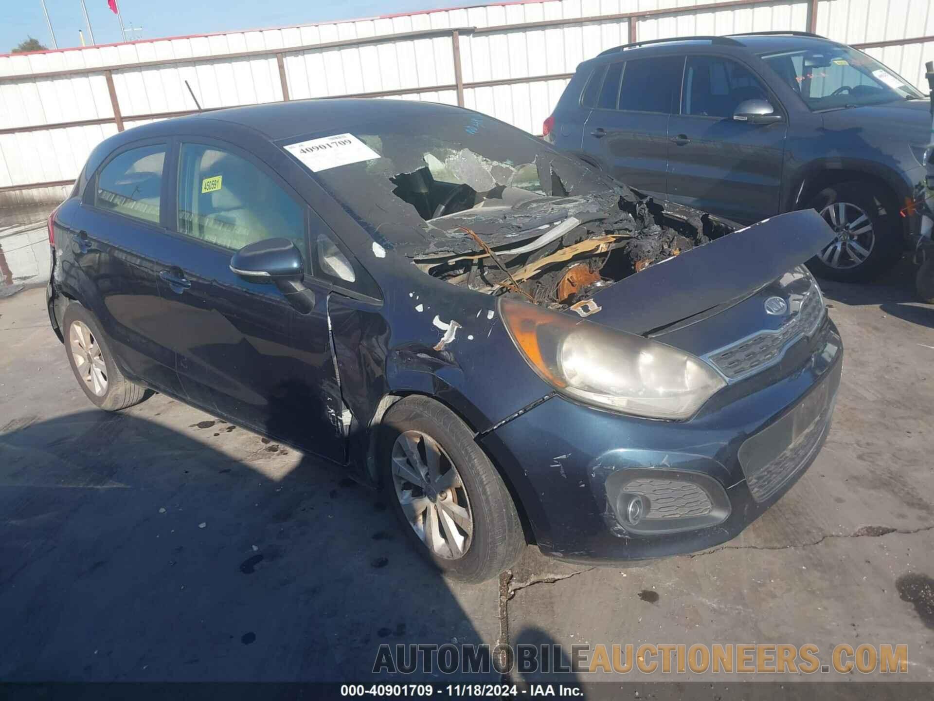 KNADN5A36C6061487 KIA RIO5 2012