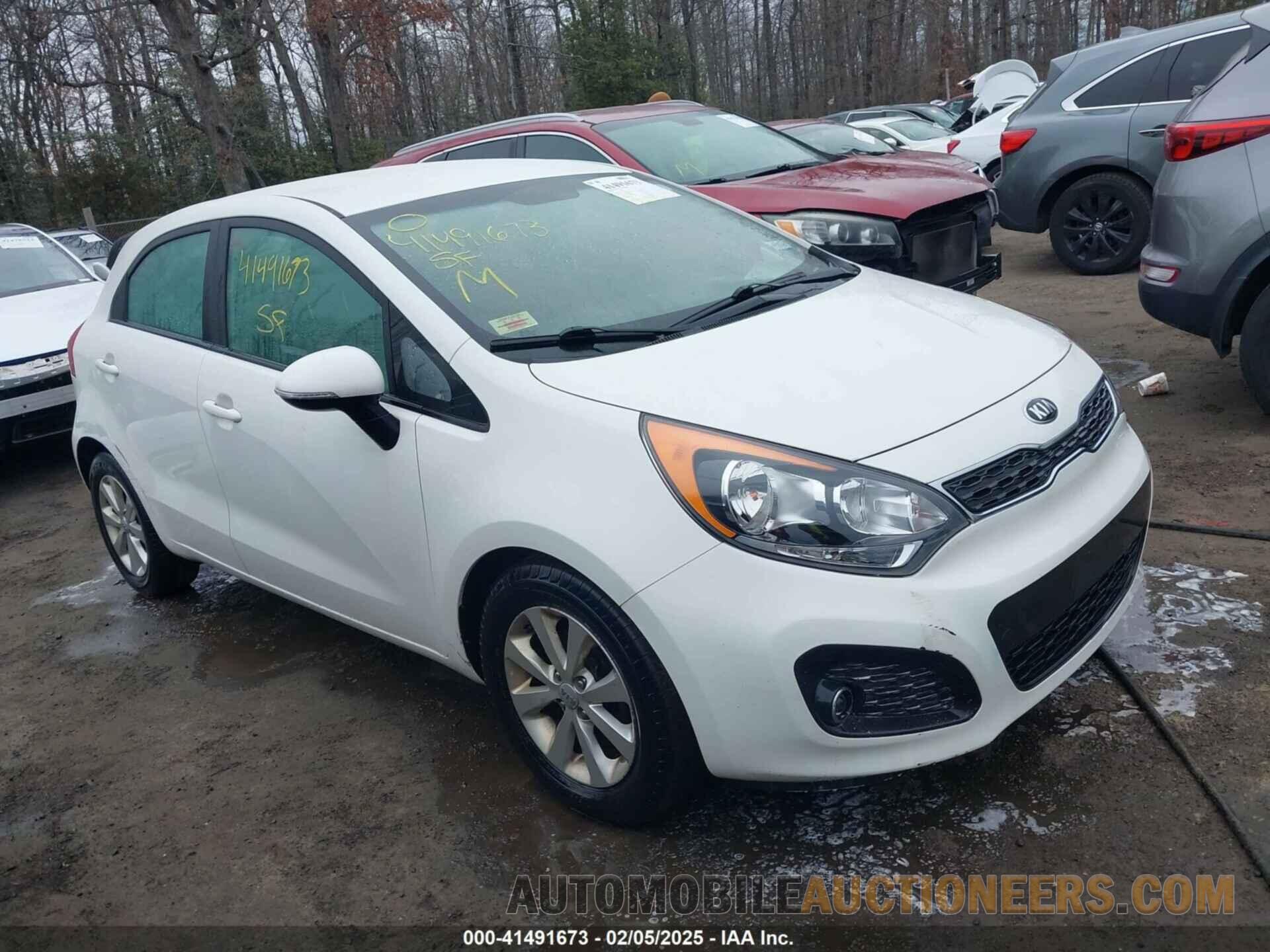 KNADN5A36D6239805 KIA RIO 2013