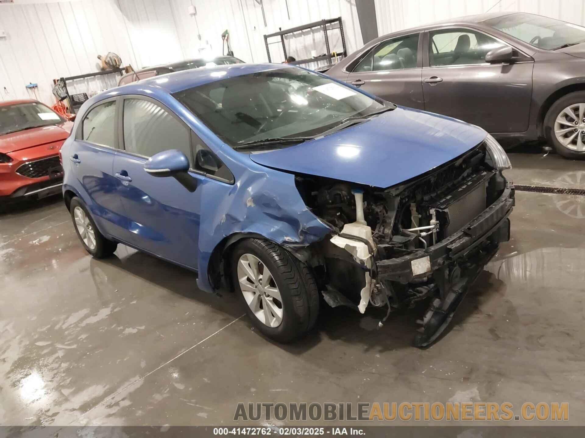 KNADN5A38F6435487 KIA RIO 2015