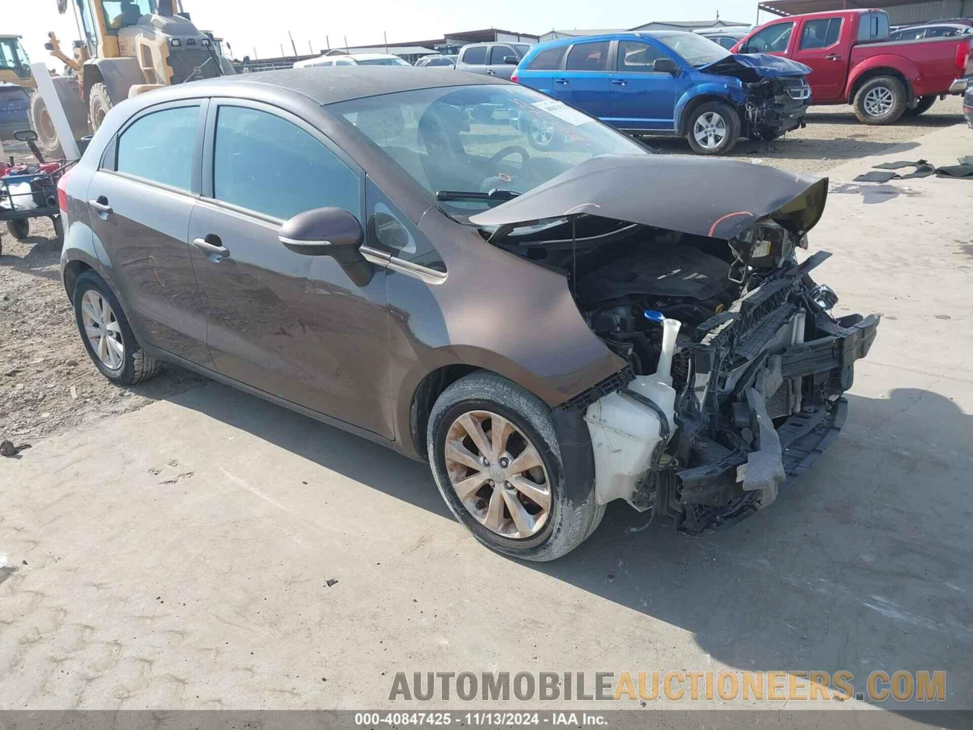 KNADN5A39C6013272 KIA RIO5 2012