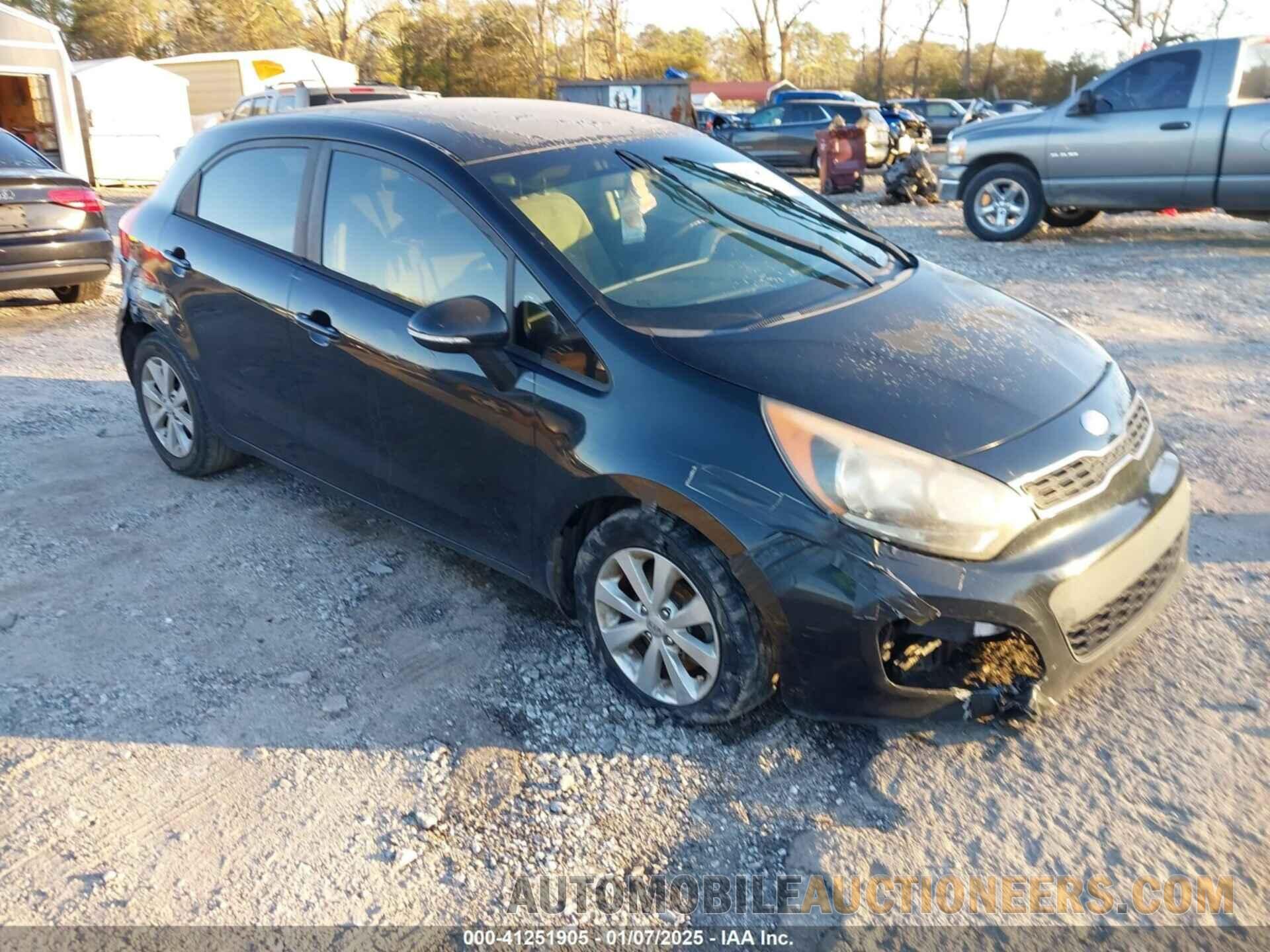 KNADN5A39D6175517 KIA RIO 2013