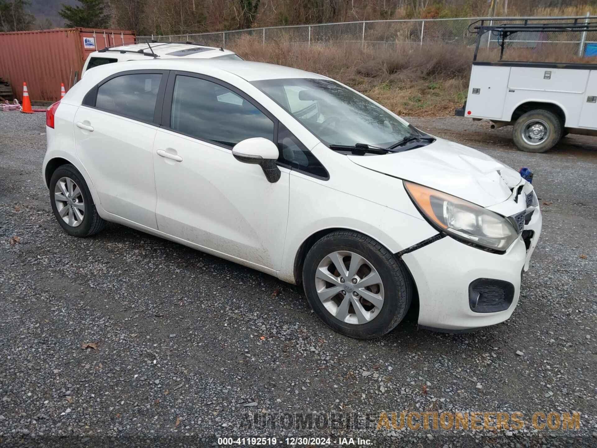 KNADN5A39D6214252 KIA RIO 2013