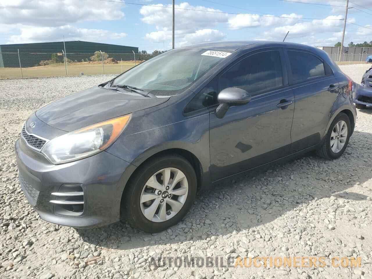 KNADN5A39G6575923 KIA RIO 2016