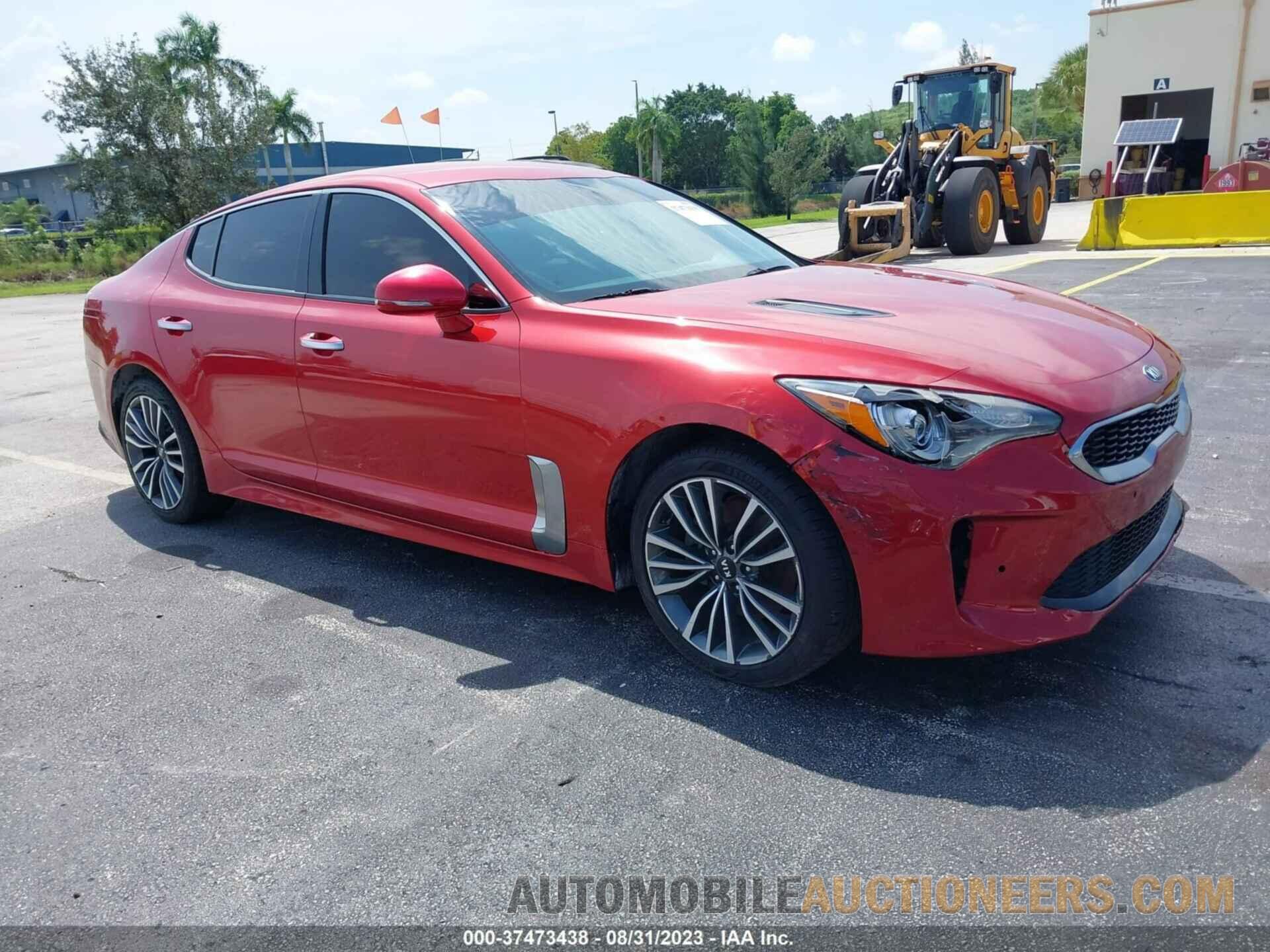 KNAE15LA1K6051606 KIA STINGER 2019