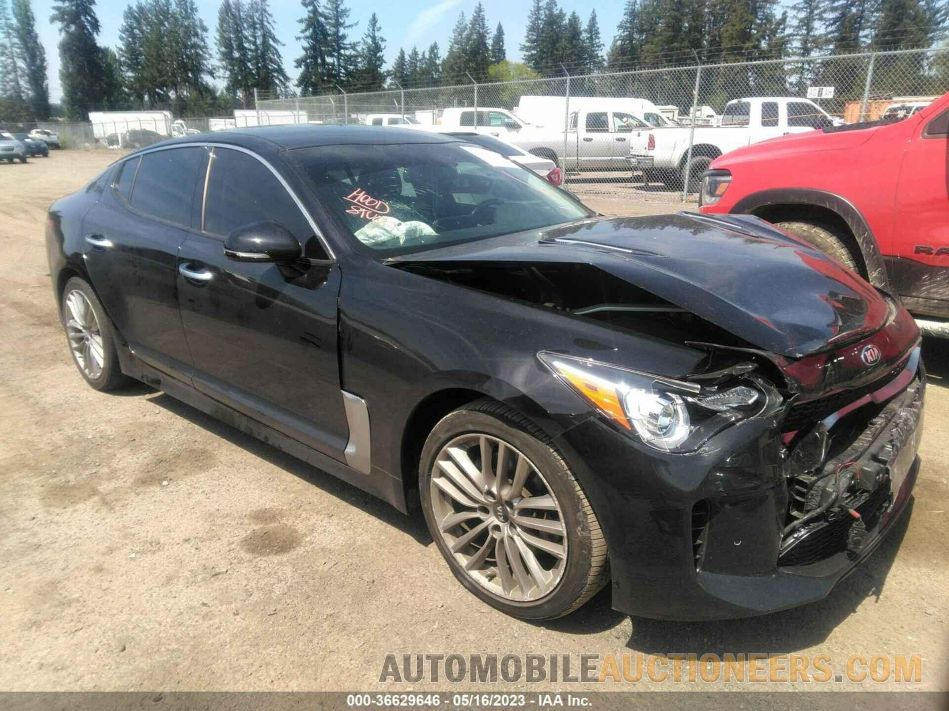 KNAE15LAXJ6015346 KIA STINGER 2018