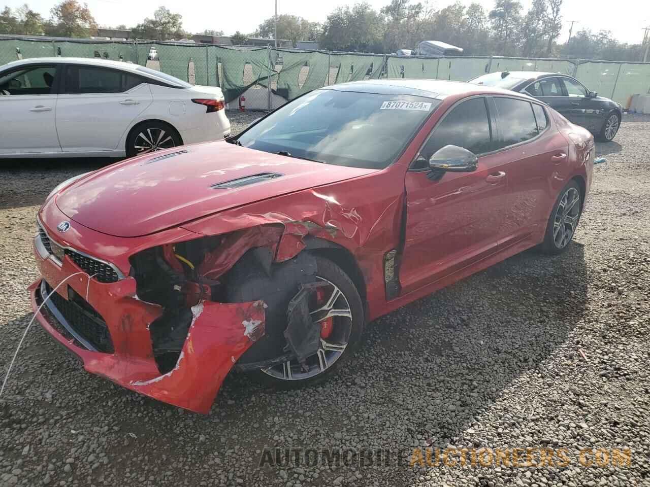 KNAE55LC7J6012099 KIA STINGER 2018