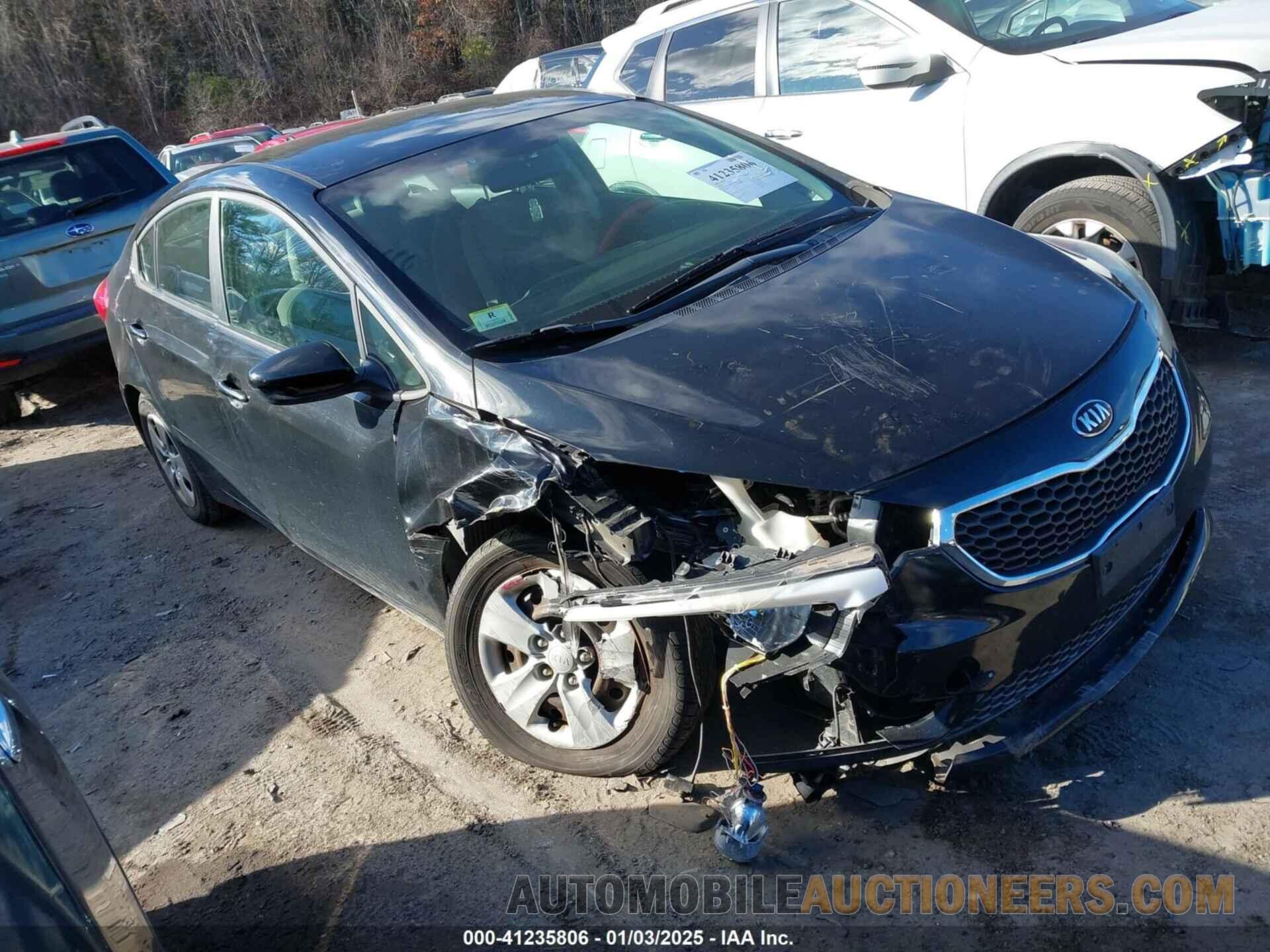 KNAFK4A60F5393442 KIA FORTE 2015