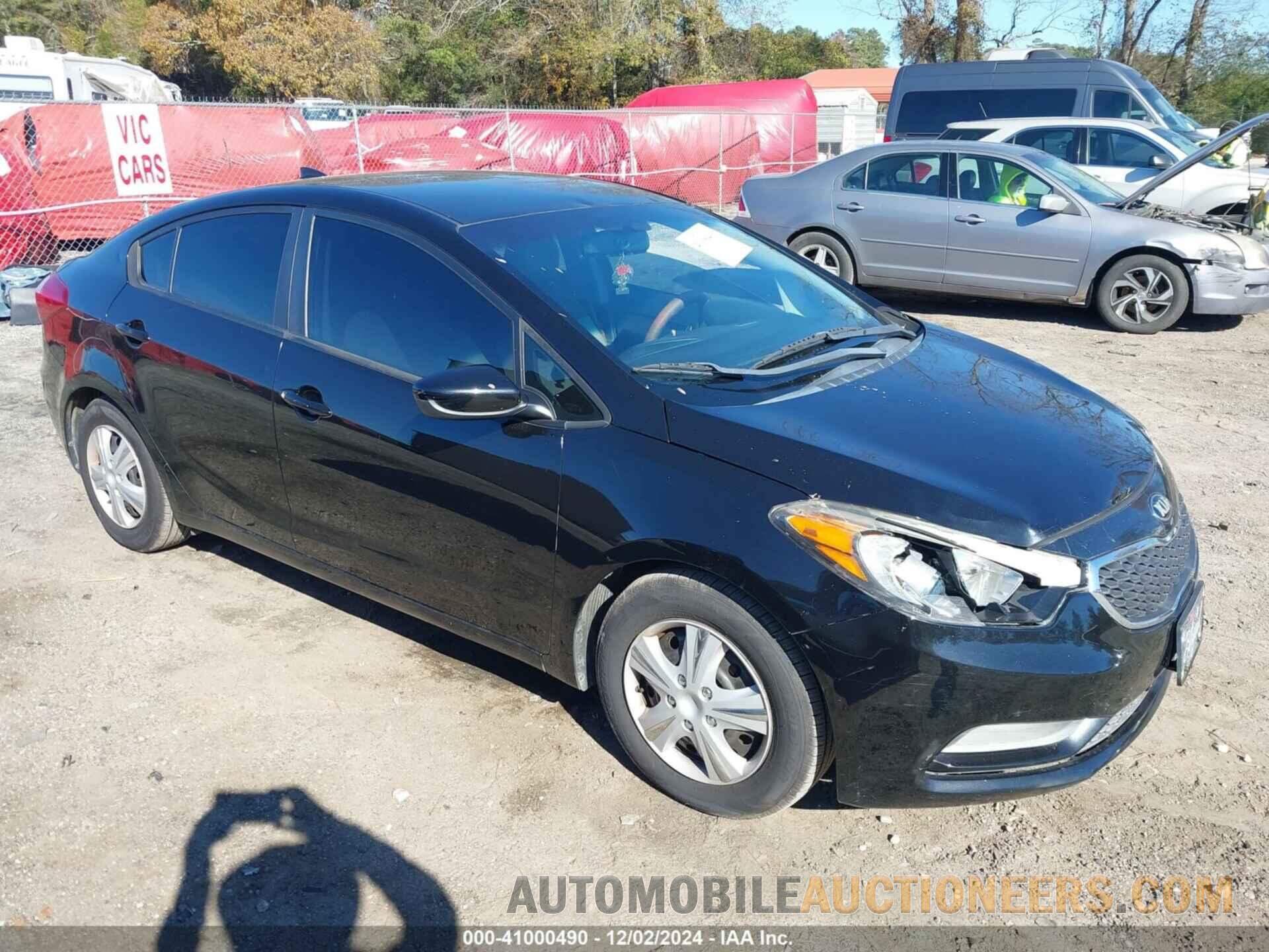 KNAFK4A60F5432062 KIA FORTE 2015