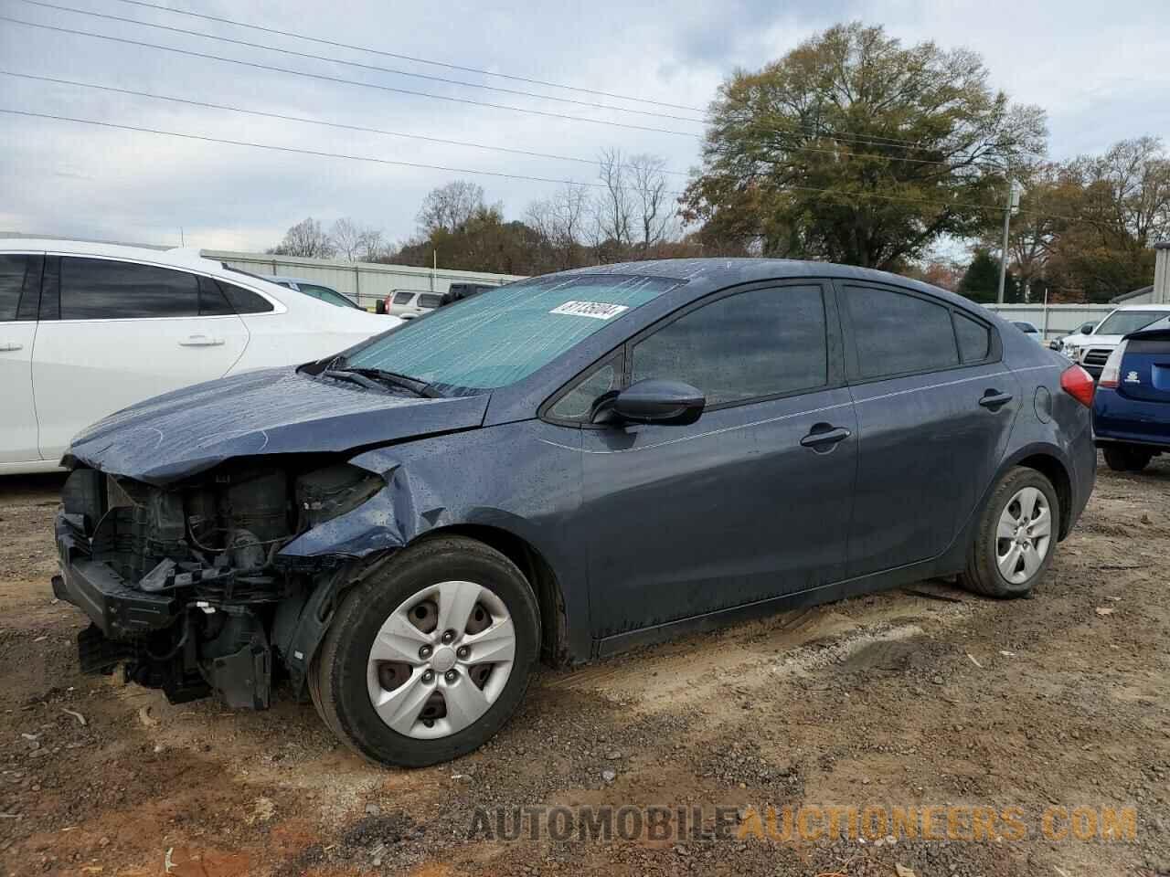 KNAFK4A60G5458372 KIA FORTE 2016