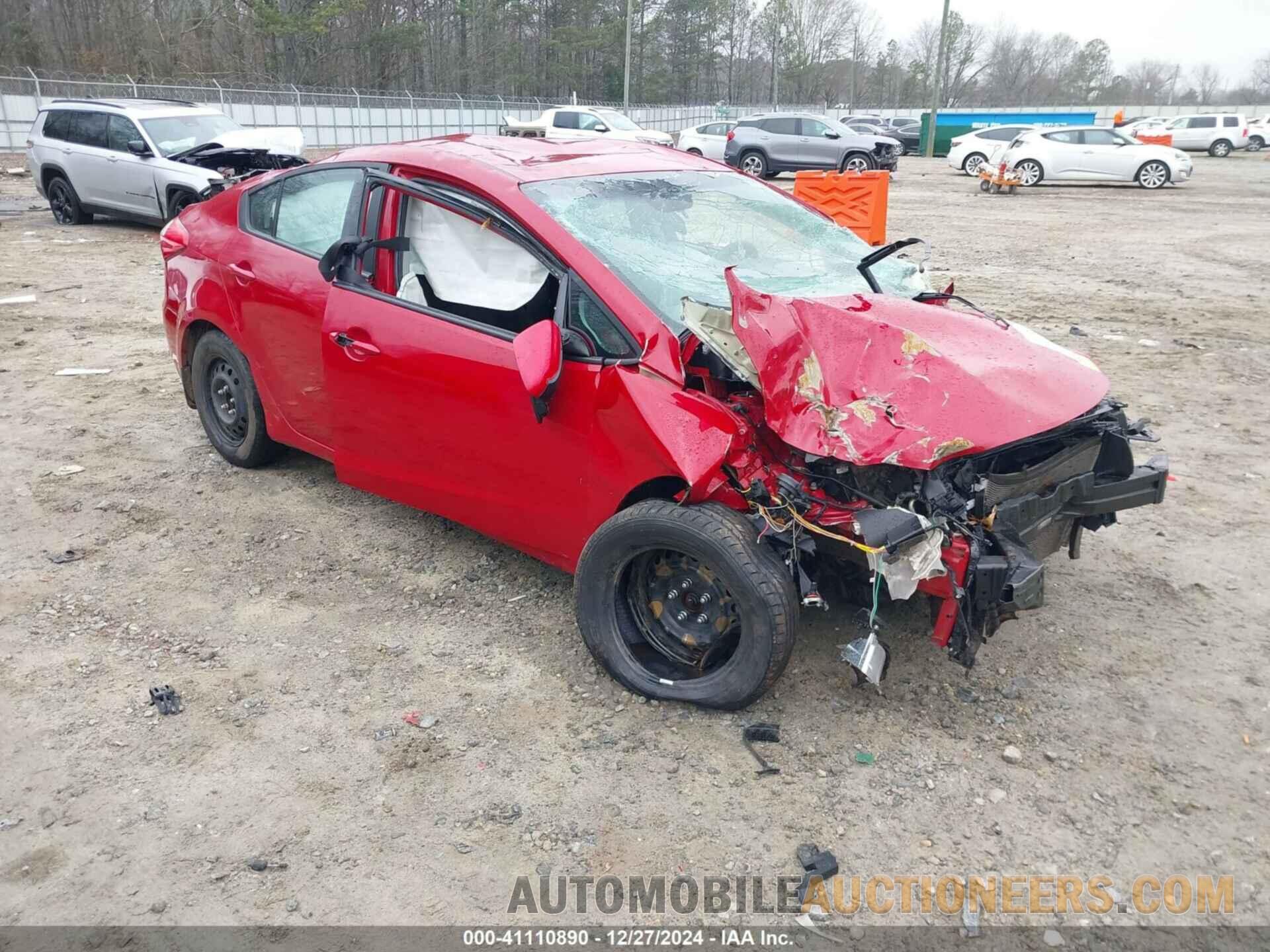 KNAFK4A60G5475639 KIA FORTE 2016