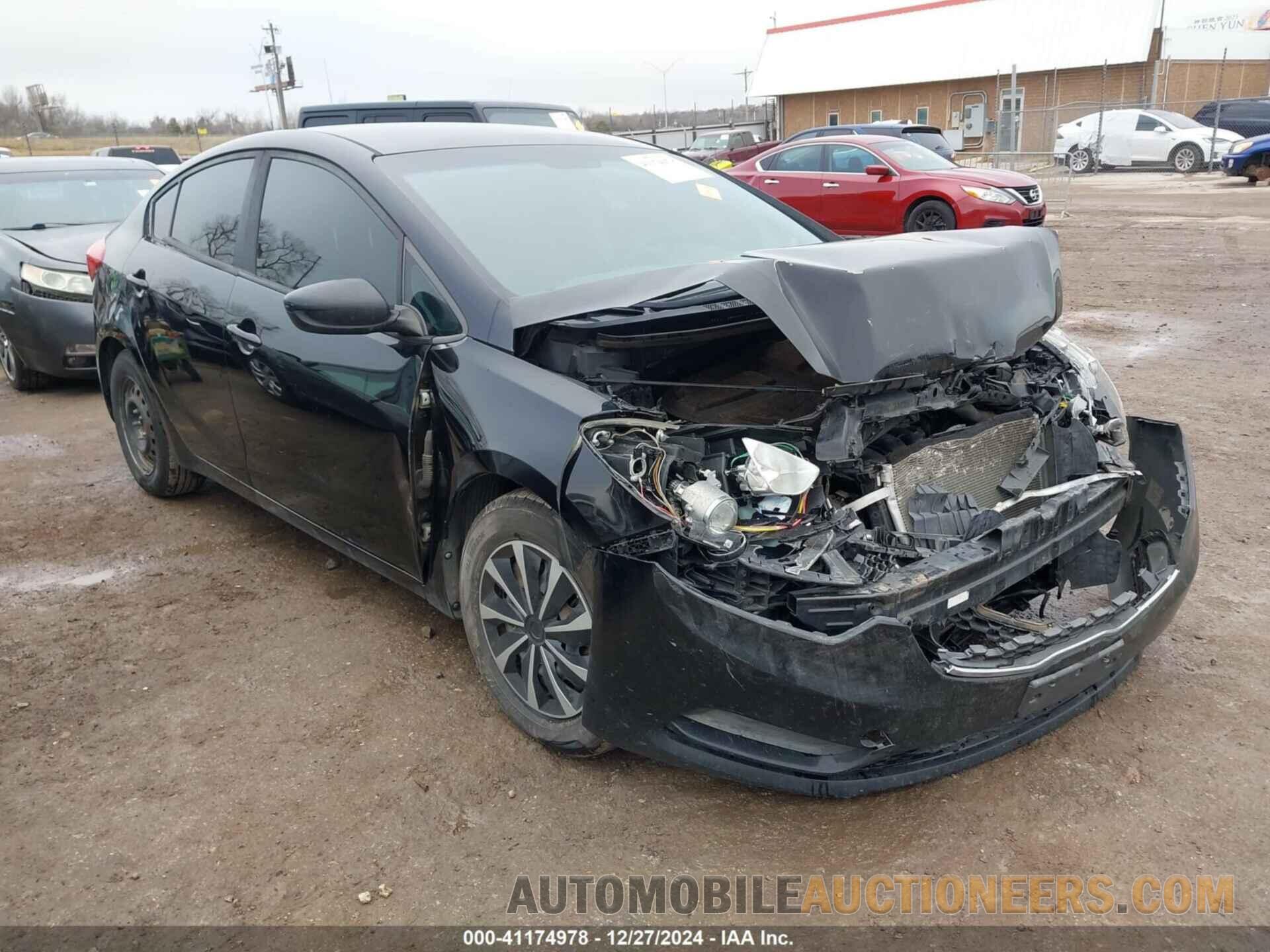 KNAFK4A60G5606679 KIA FORTE 2016