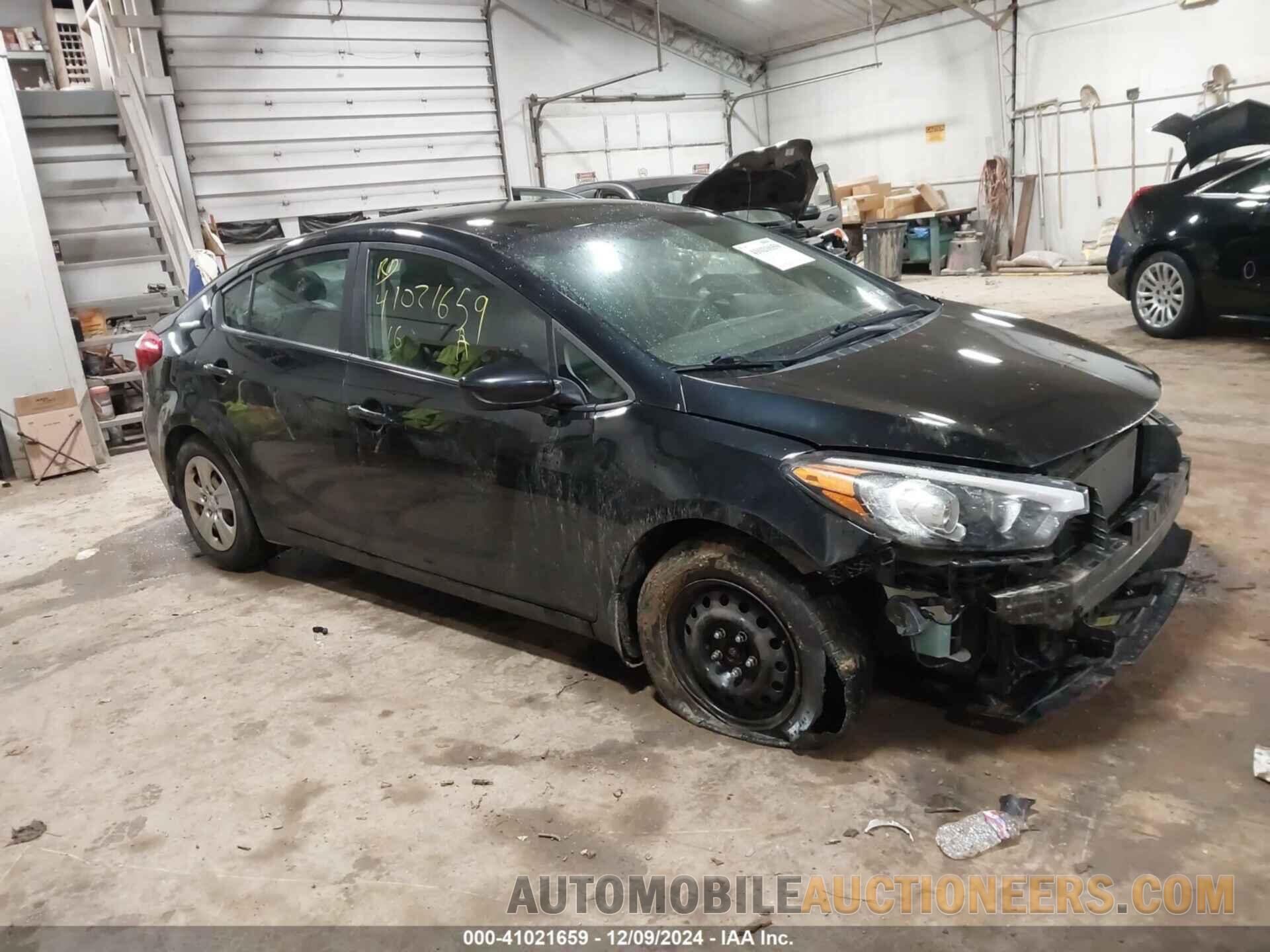 KNAFK4A61G5475066 KIA FORTE 2016