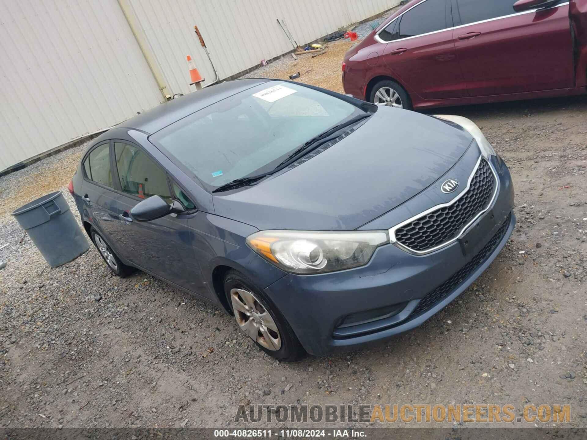 KNAFK4A61G5508356 KIA FORTE 2016