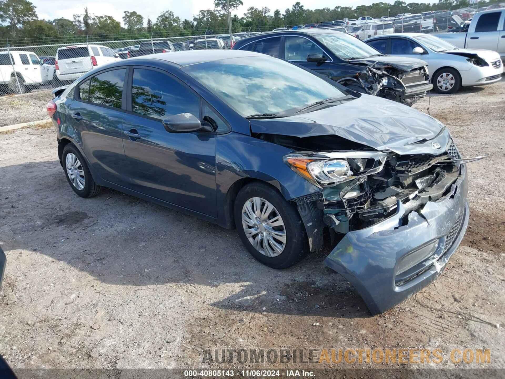 KNAFK4A62G5510455 KIA FORTE 2016